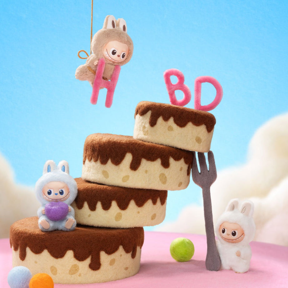 Pop Mart - Originele The Monsters Speld Voor Liefde Pluche Sleutelhanger A-M