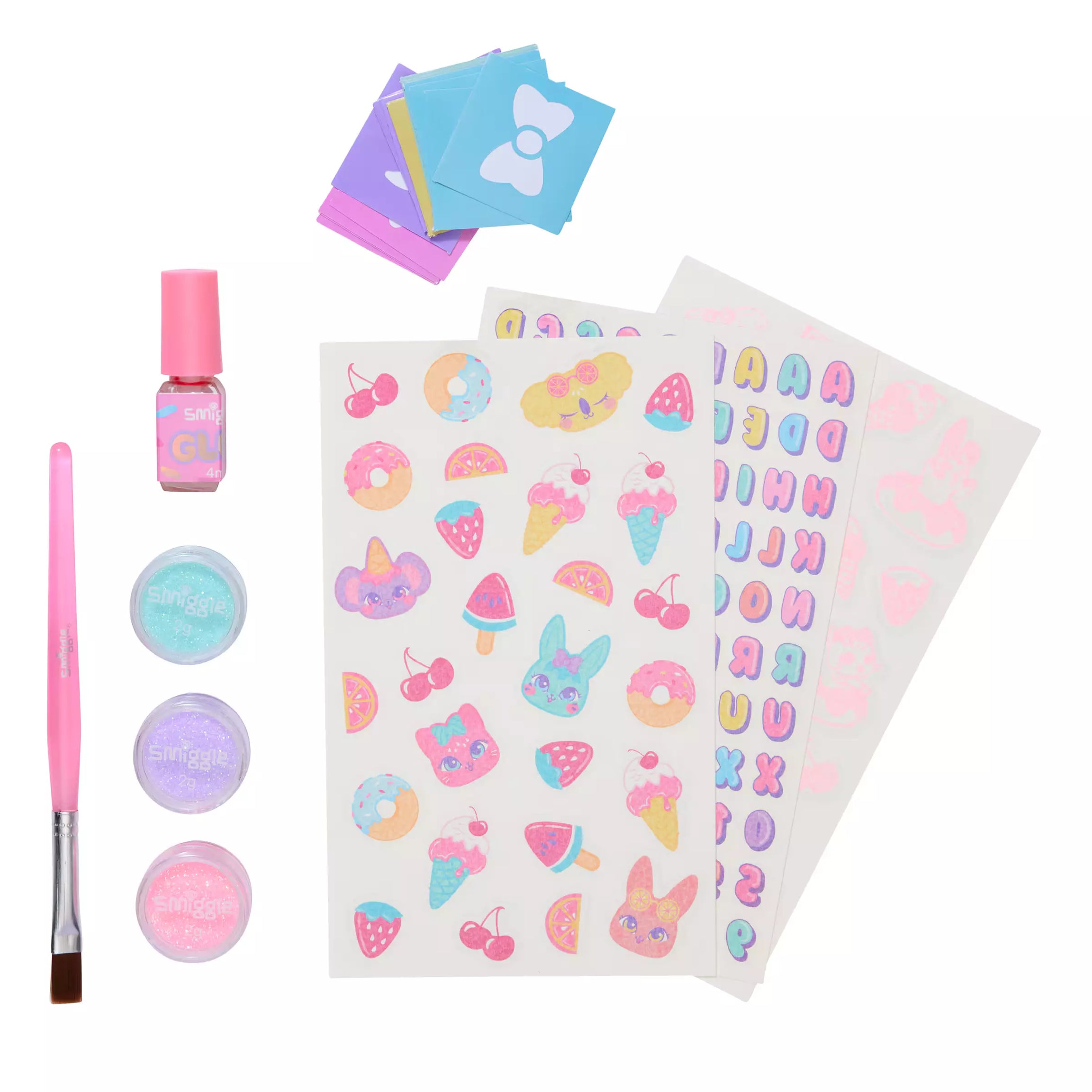 Smiggle - Çocuk Vücut Şablon ve Tasarım Seti - Dinossi