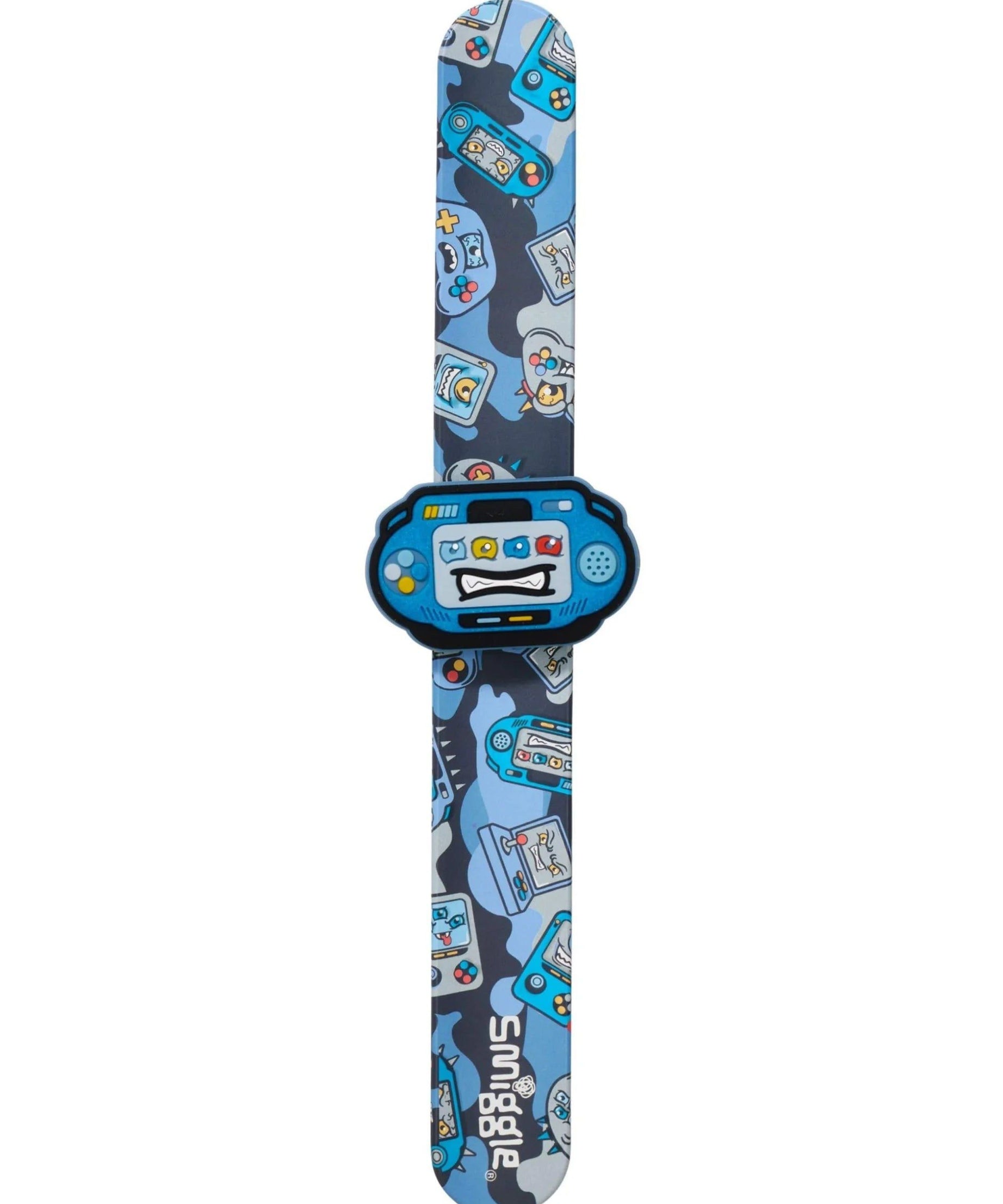 Smiggle - Away Slapband Silikon Bileklik-Dinossi