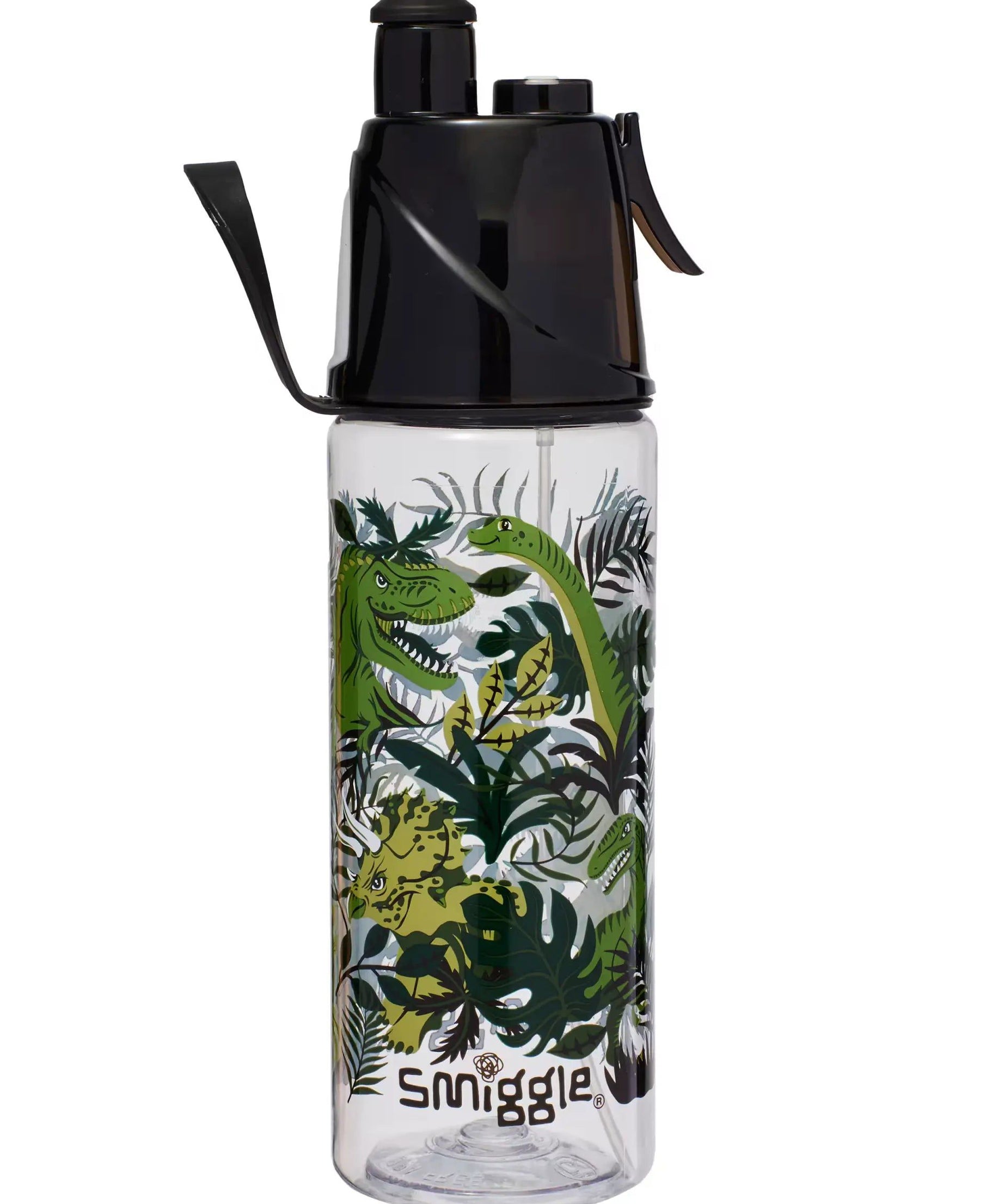 Smiggle - Misty Su Püskürtmeli 560ML BPA İçermeyen Suluk-Dinossi