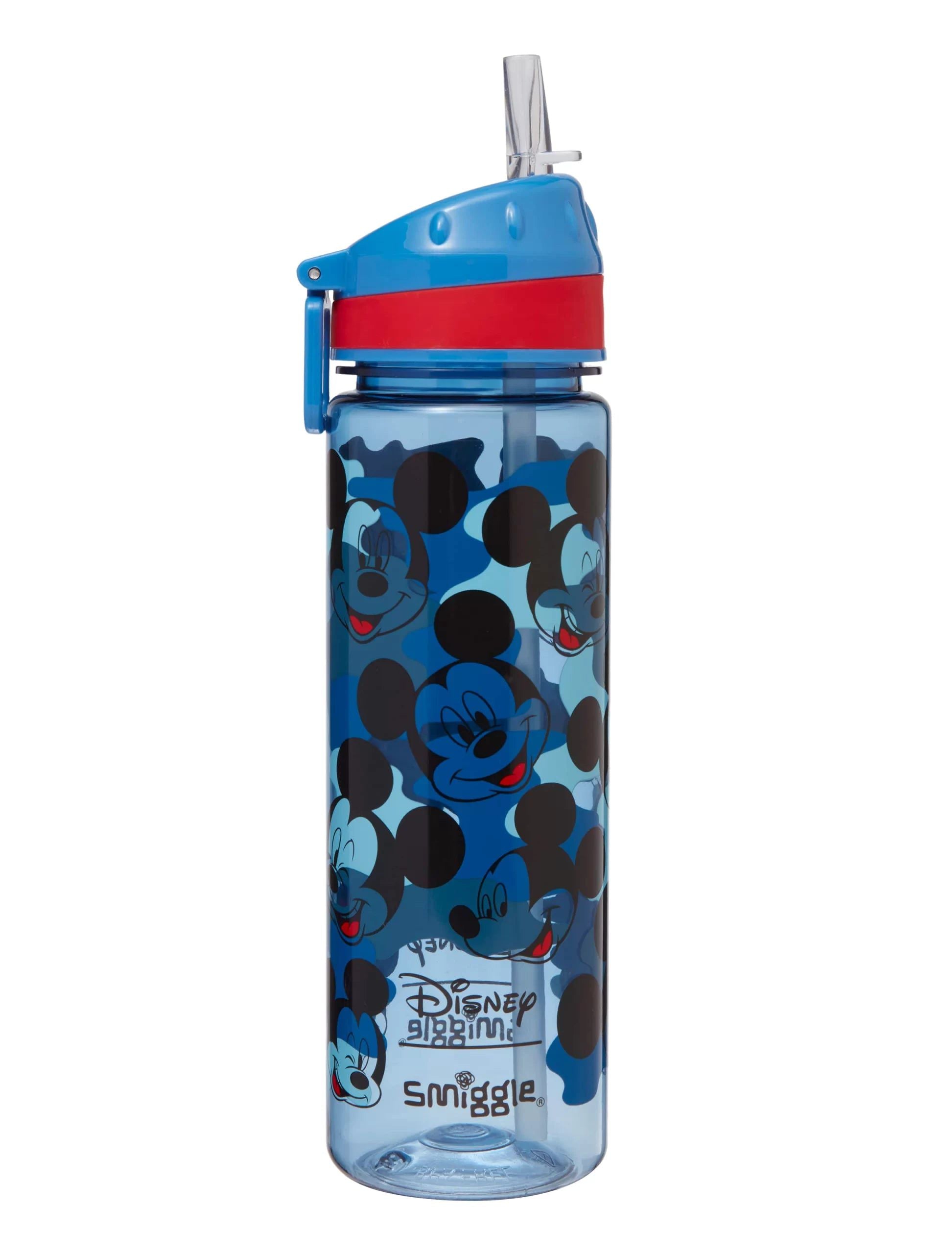 Smiggle - Mickey Mouse 650ML Pipetli BPA&apos;sız Suluk-Dinossi