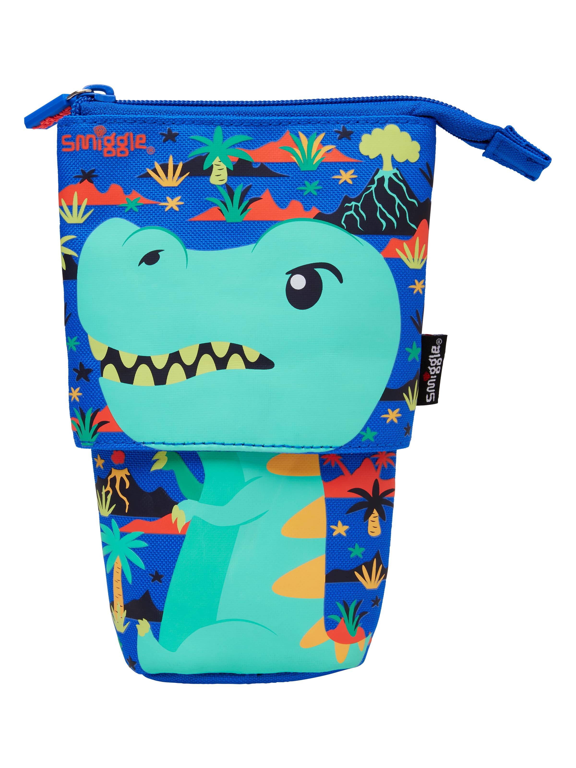 Smiggle - Movin 2si 1 Arada Kalem Kutusu-Dinossi