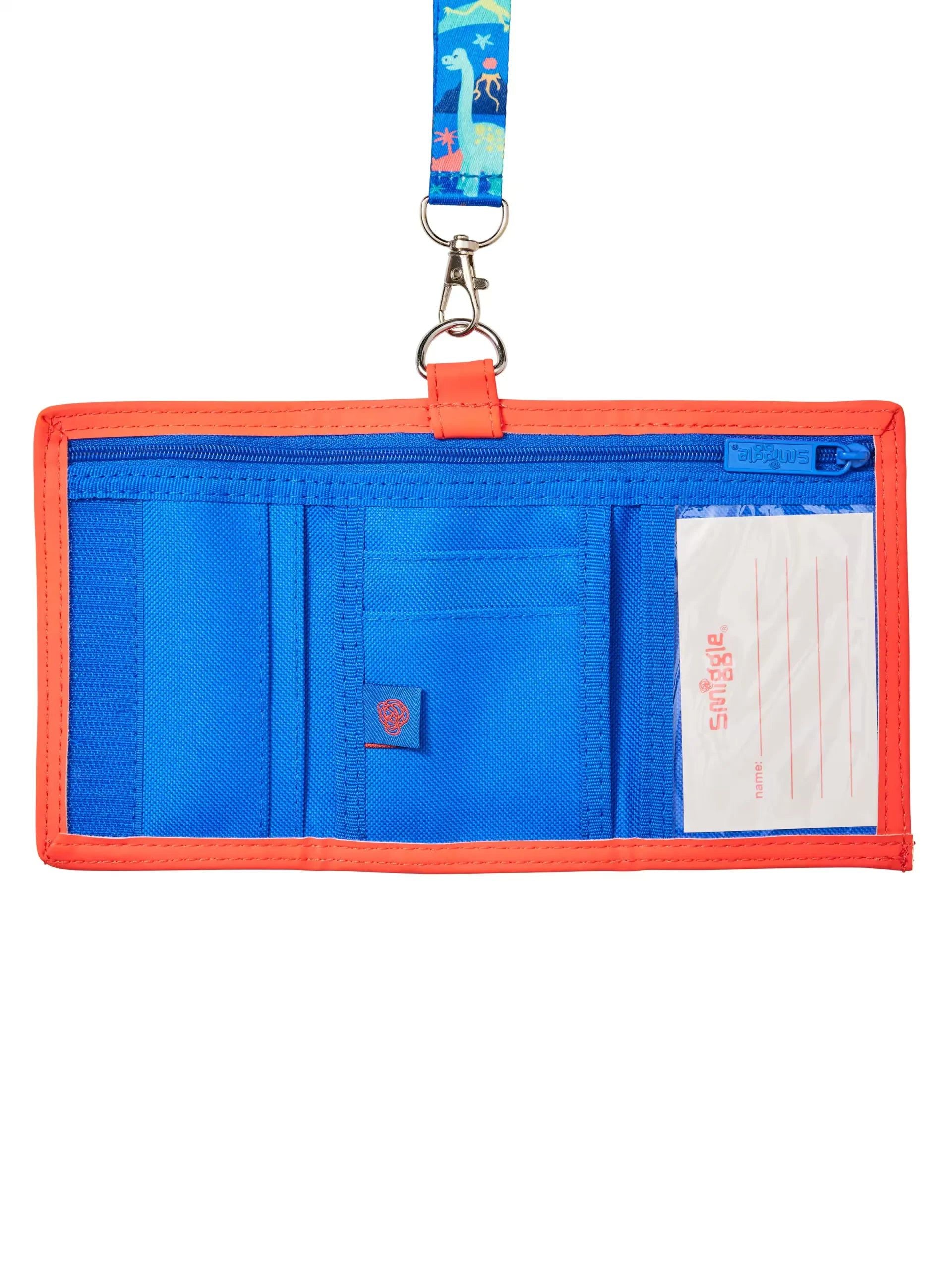 Smiggle - Movin Çocuk Cüzdanı-Dinossi