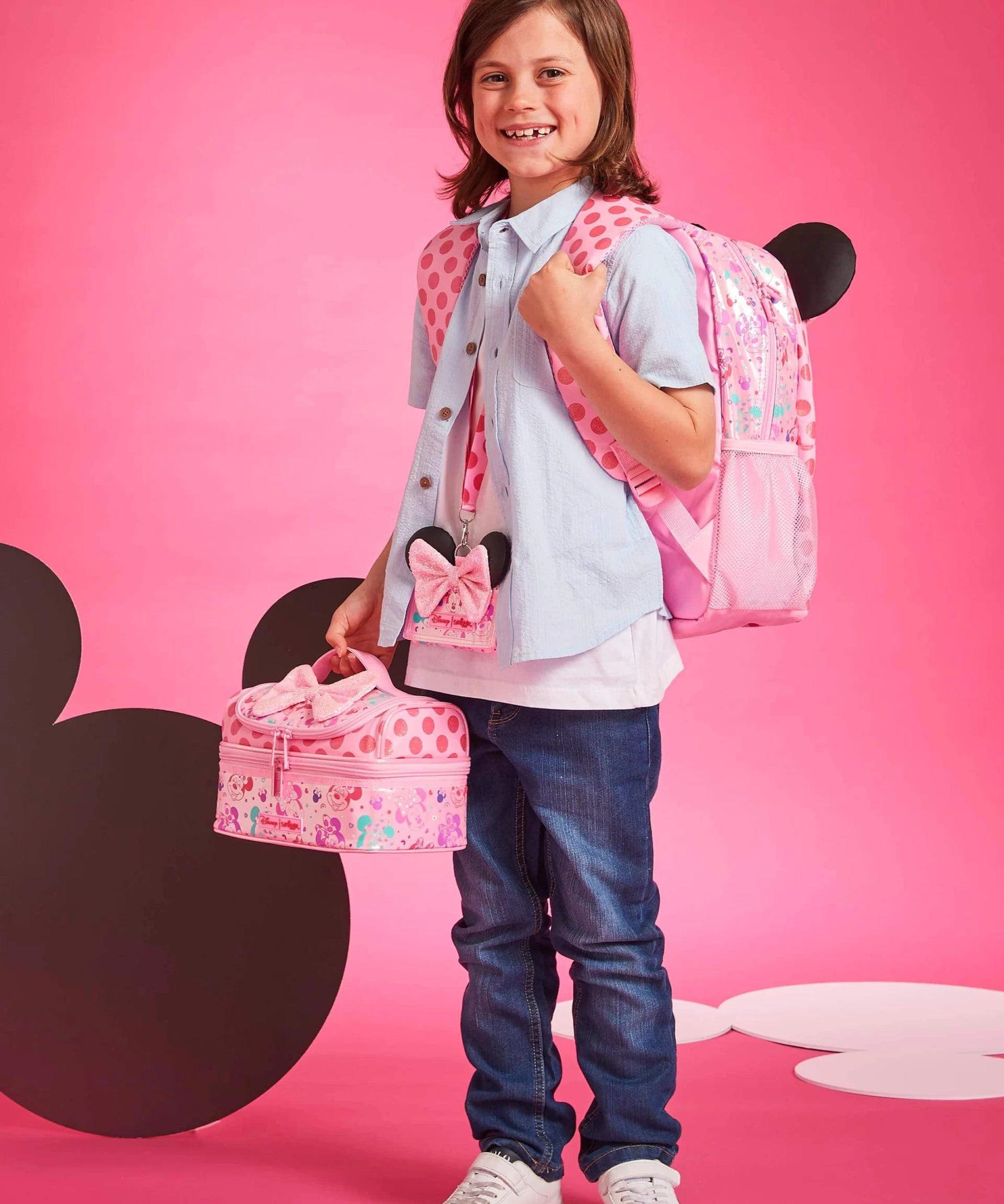 Smiggle - Minnie Mouse Çocuk Cüzdanı-Dinossi
