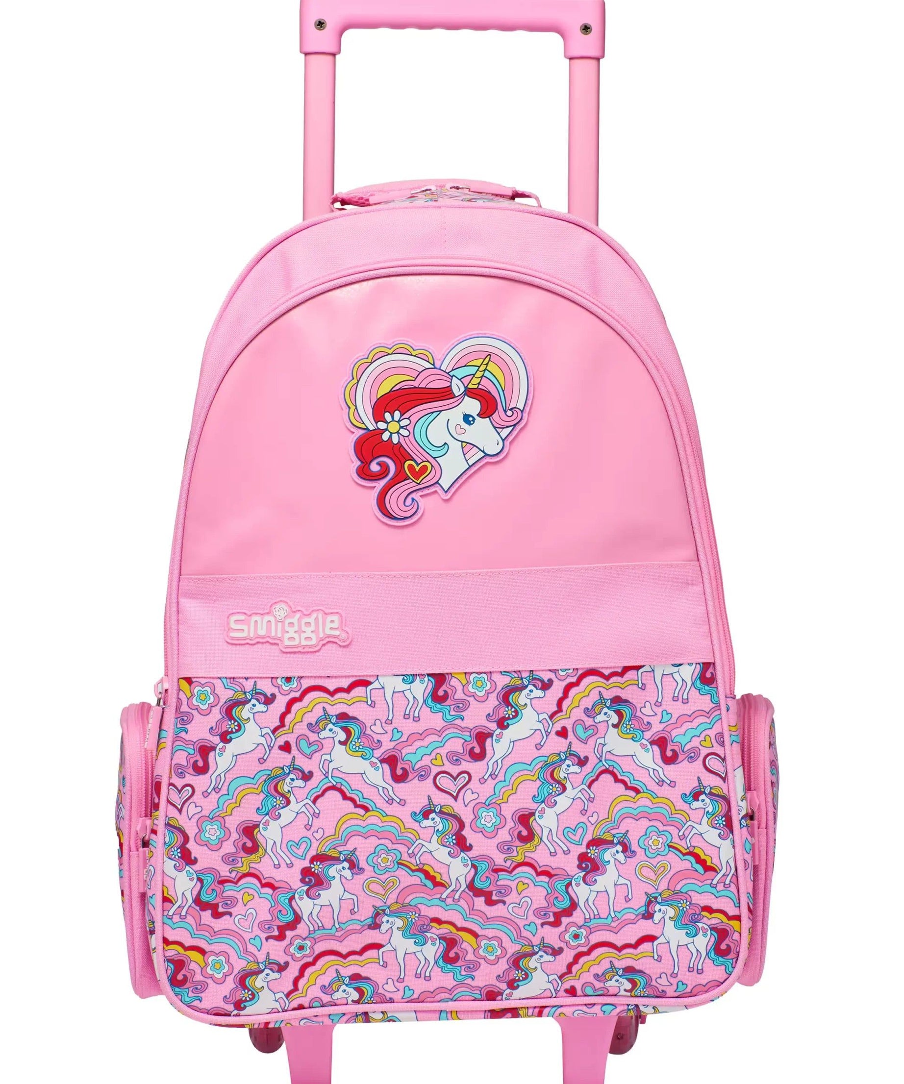 Smiggle - Wild Side Çekçekli Işıklı Sırt Çantası-Dinossi