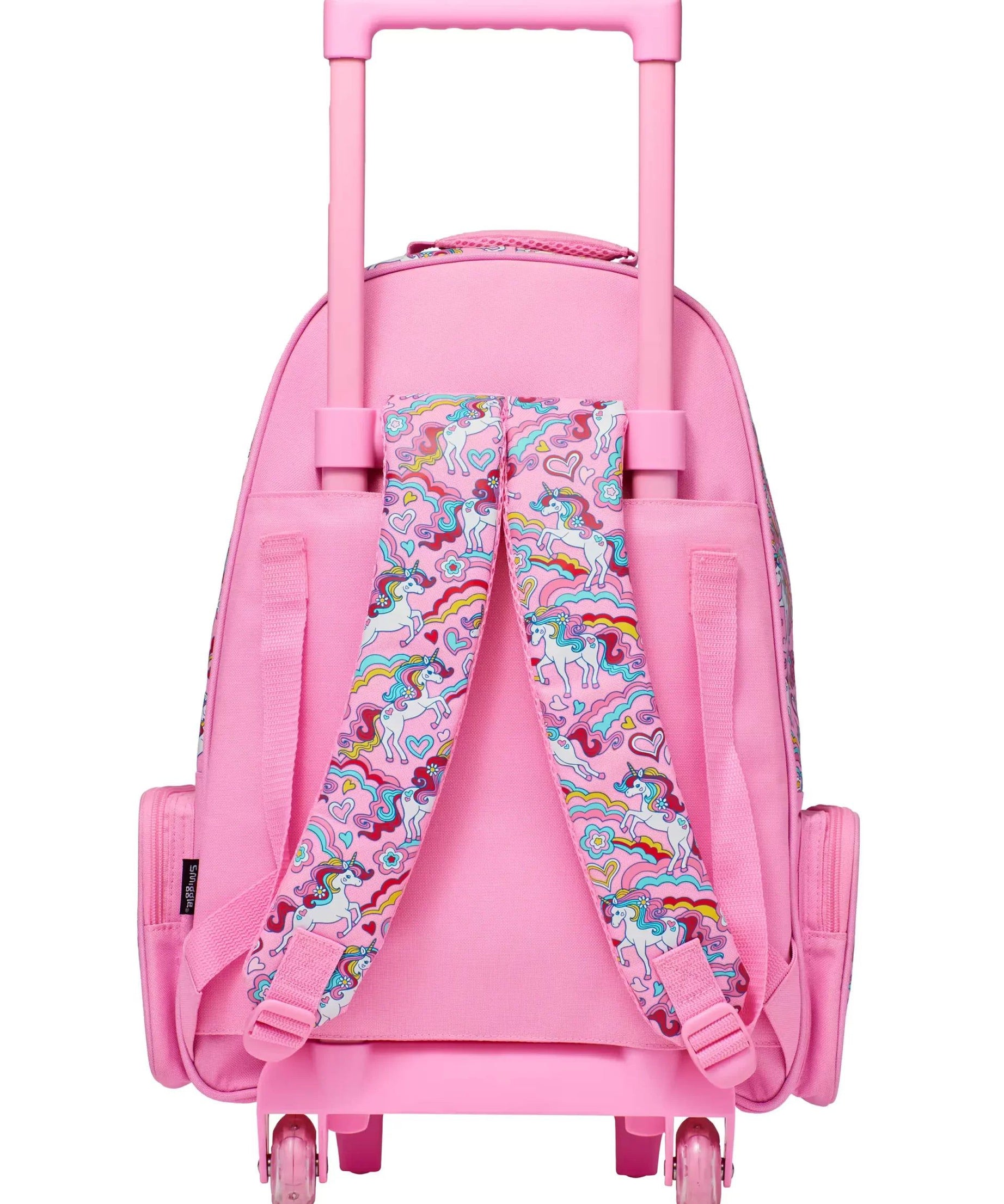 Smiggle - Wild Side Çekçekli Işıklı Sırt Çantası-Dinossi