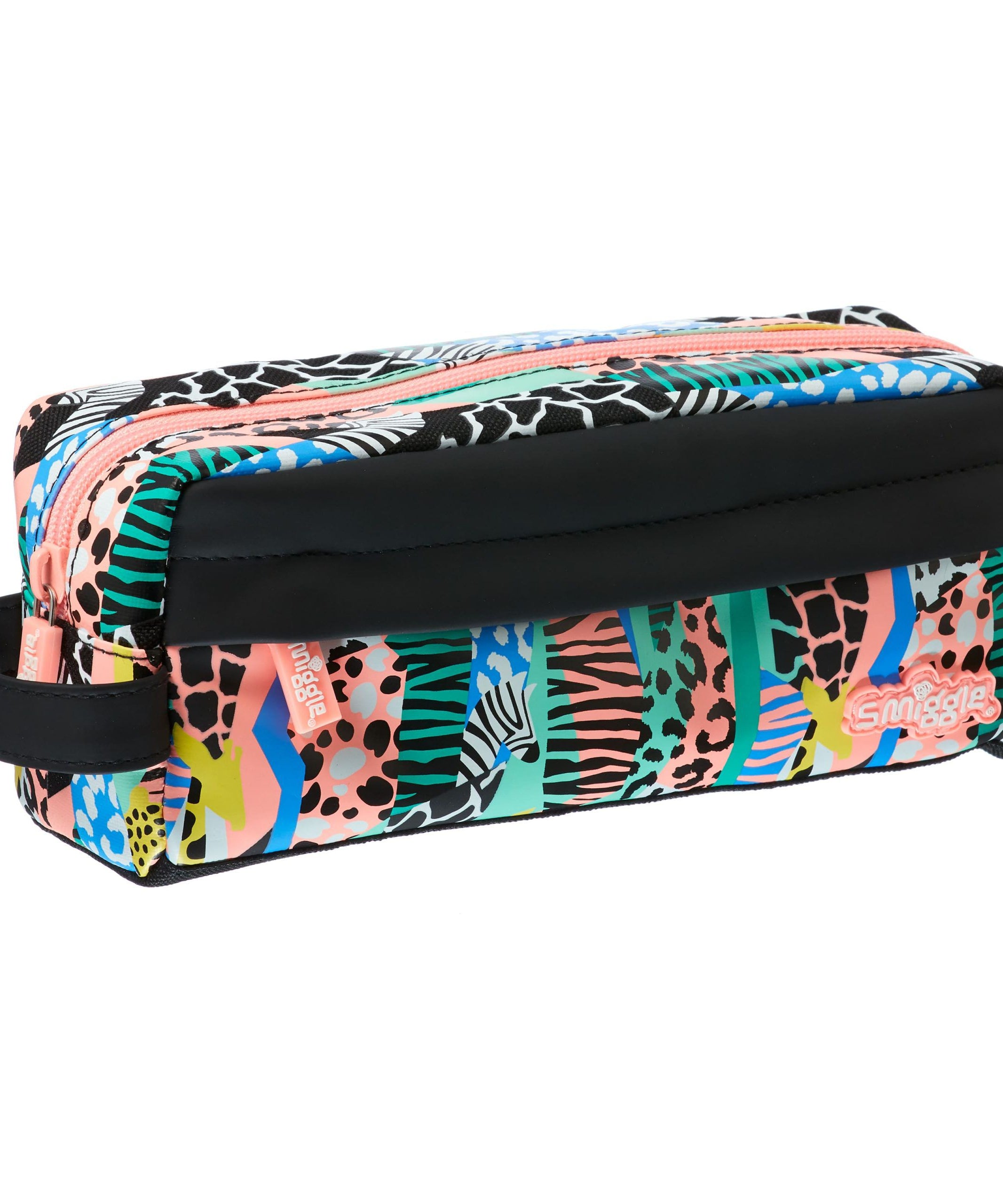 Smiggle - Illusion Tek Gözlü Kalem Kutusu-Dinossi