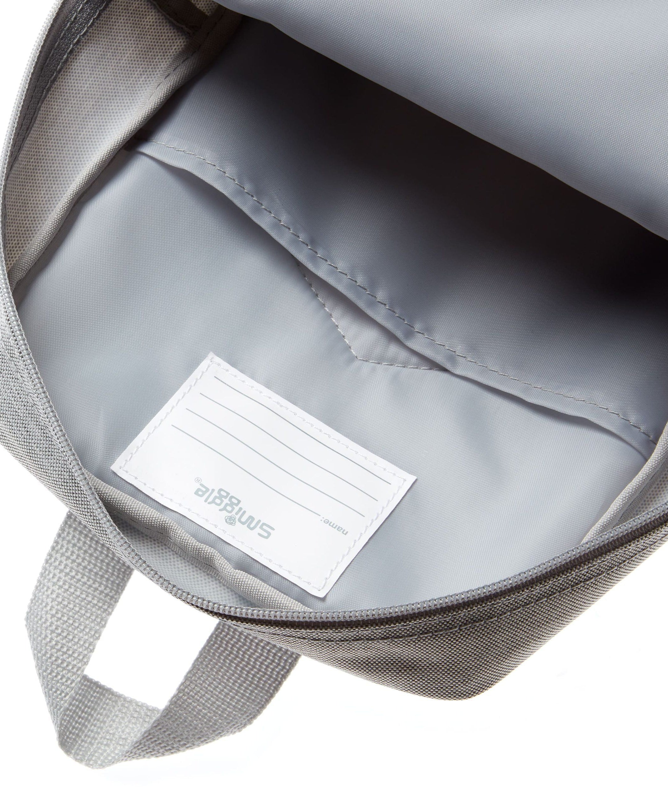 Smiggle - Sorbet Mini Gri Su Geçirmez Sırt Çantası-Dinossi