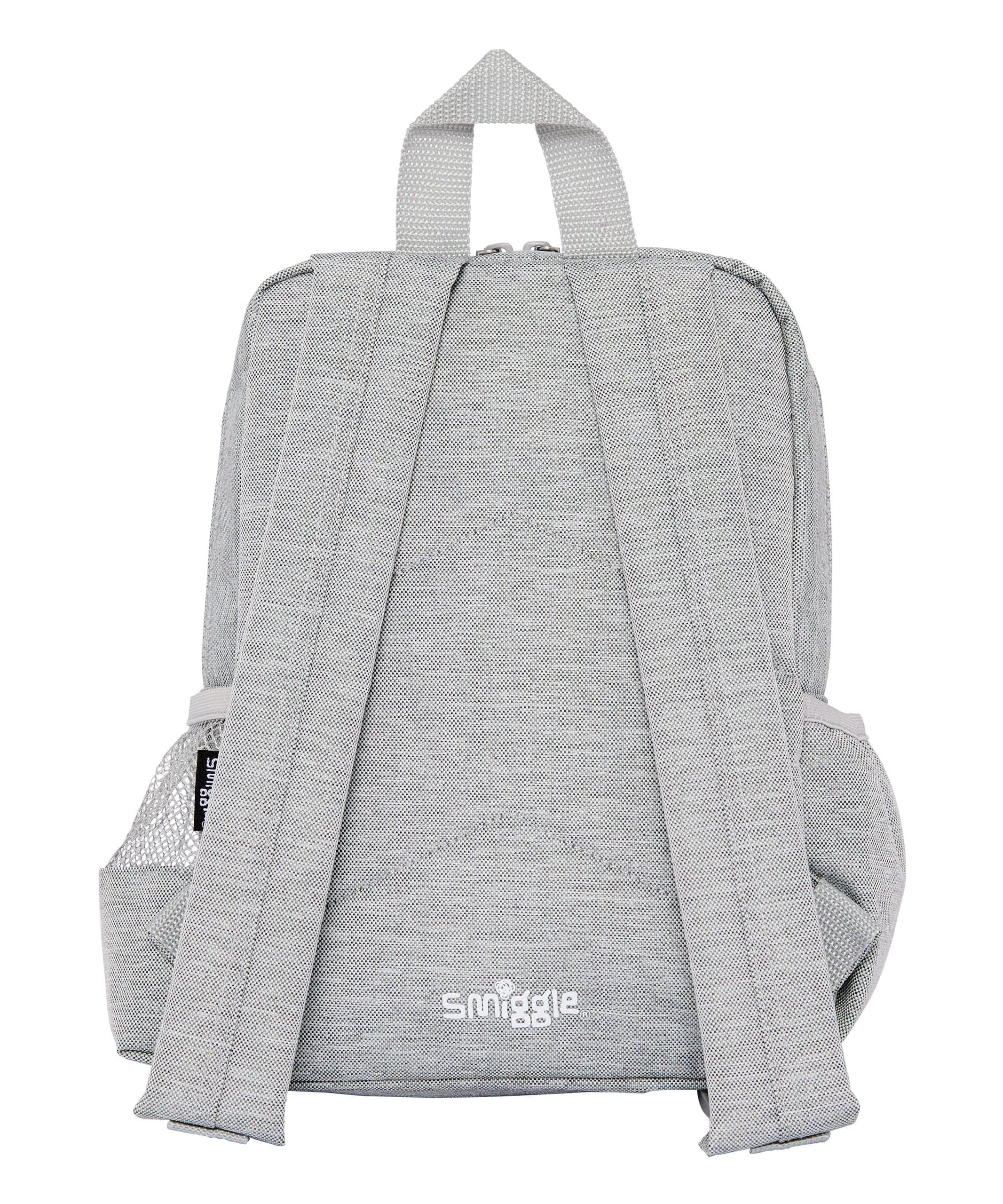 Smiggle - Sorbet Mini Gri Su Geçirmez Sırt Çantası-Dinossi