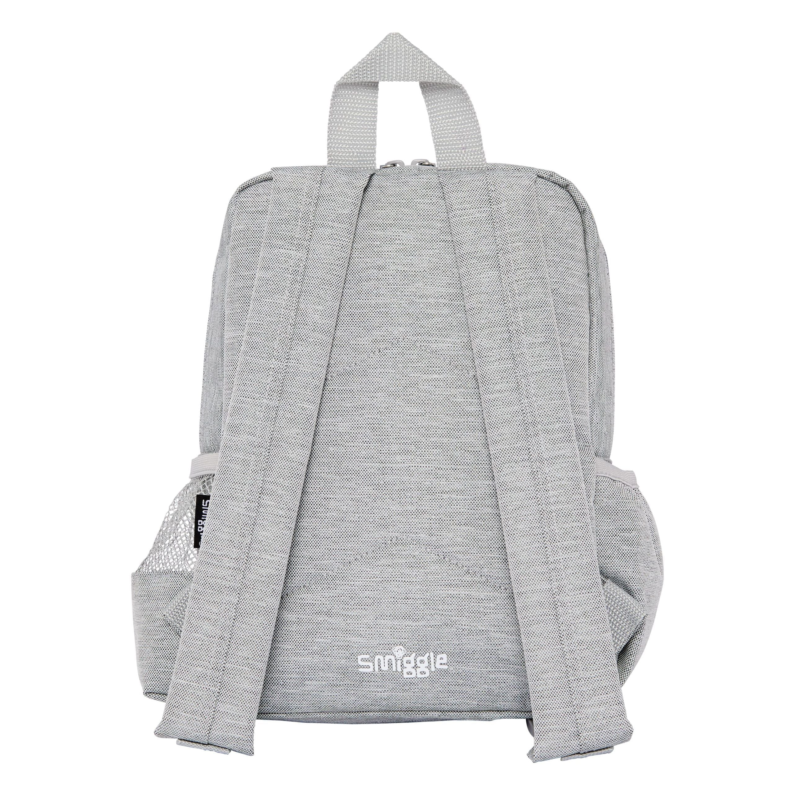 Smiggle - Sorbet Mini Gri Su Geçirmez Sırt Çantası-Dinossi