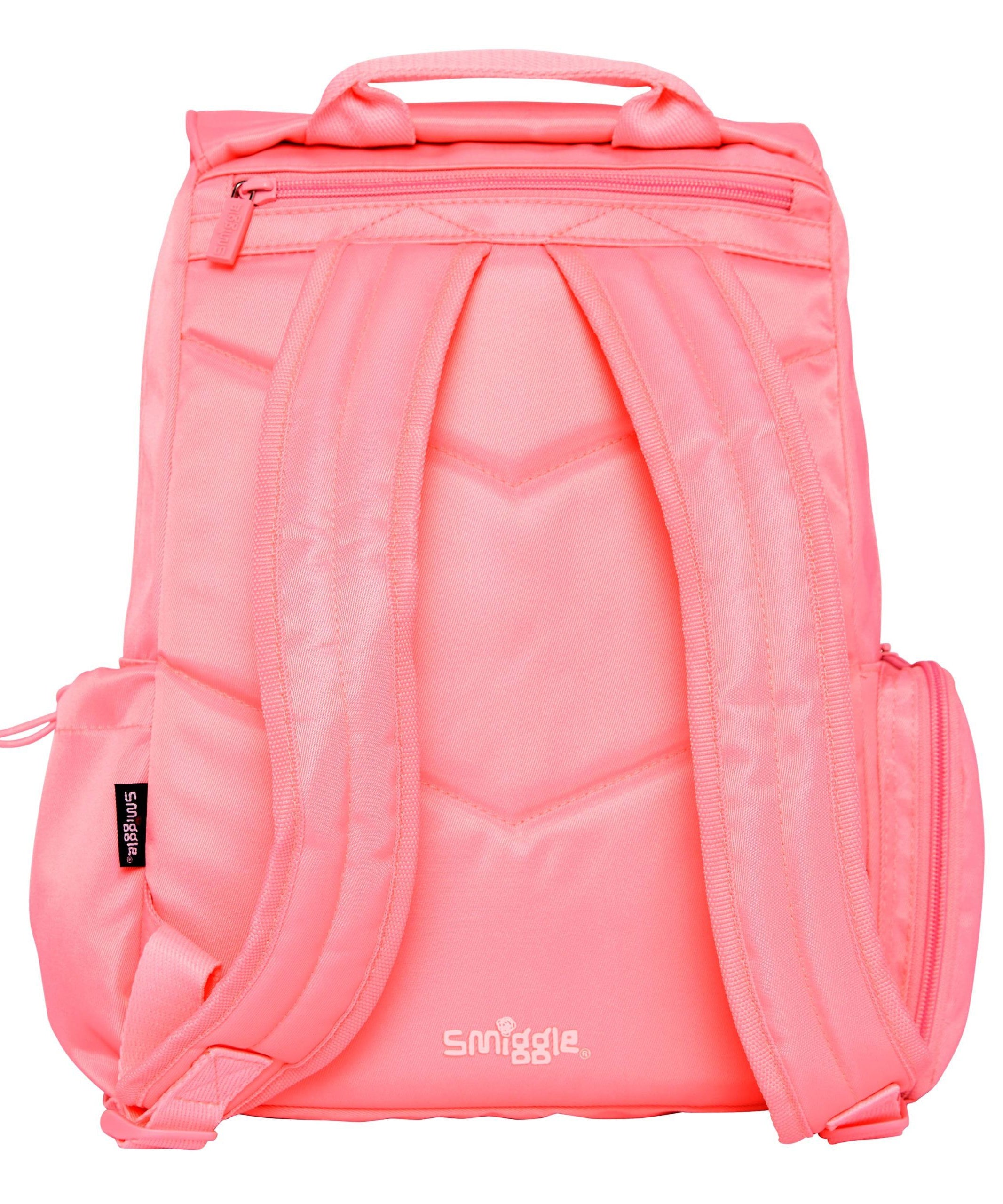 Smiggle - Sorbet Park Pembe Su Geçirmez Sırt Çantası-Dinossi