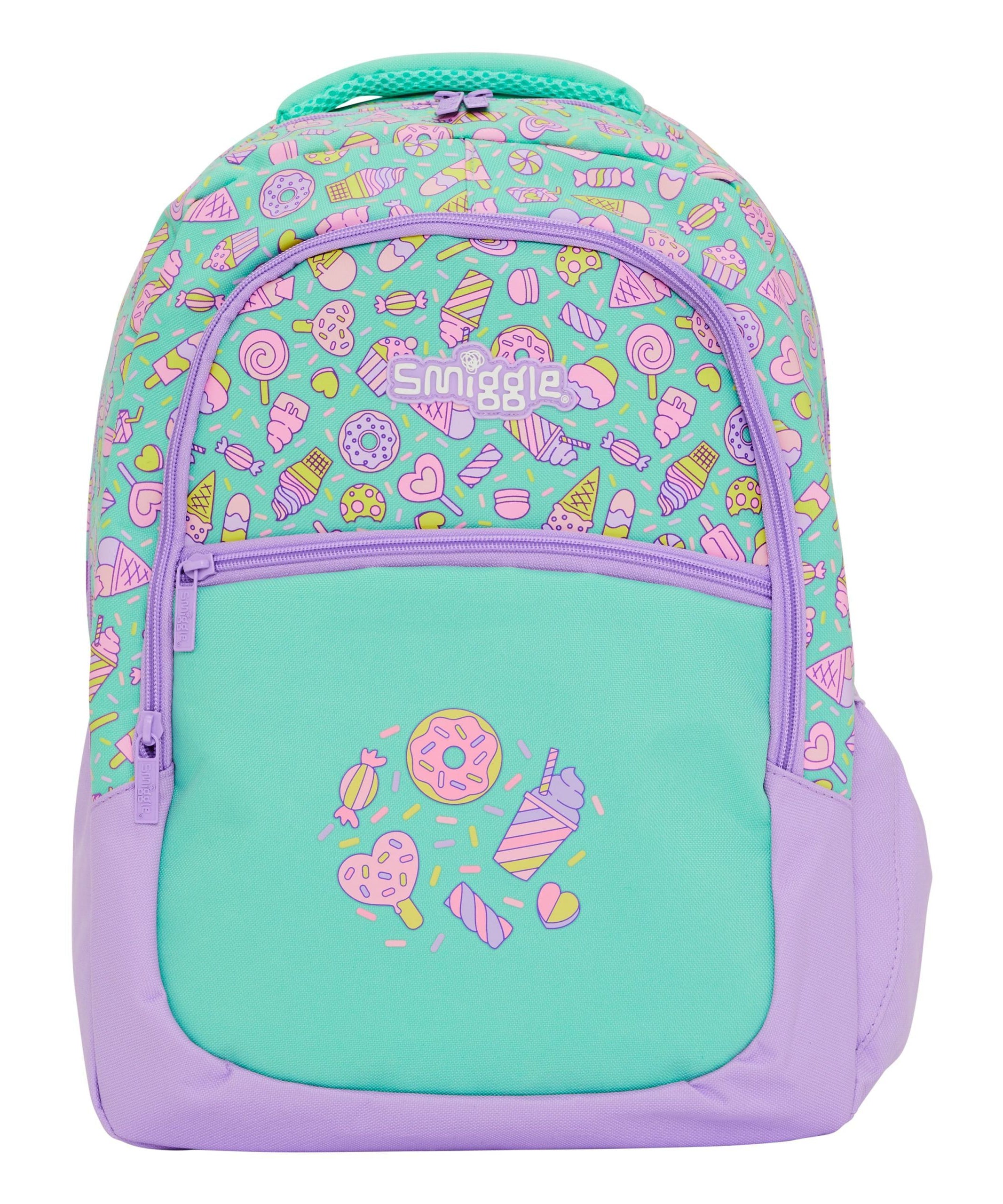 Smiggle - Jump Yeşil Sırt Çantası-Dinossi