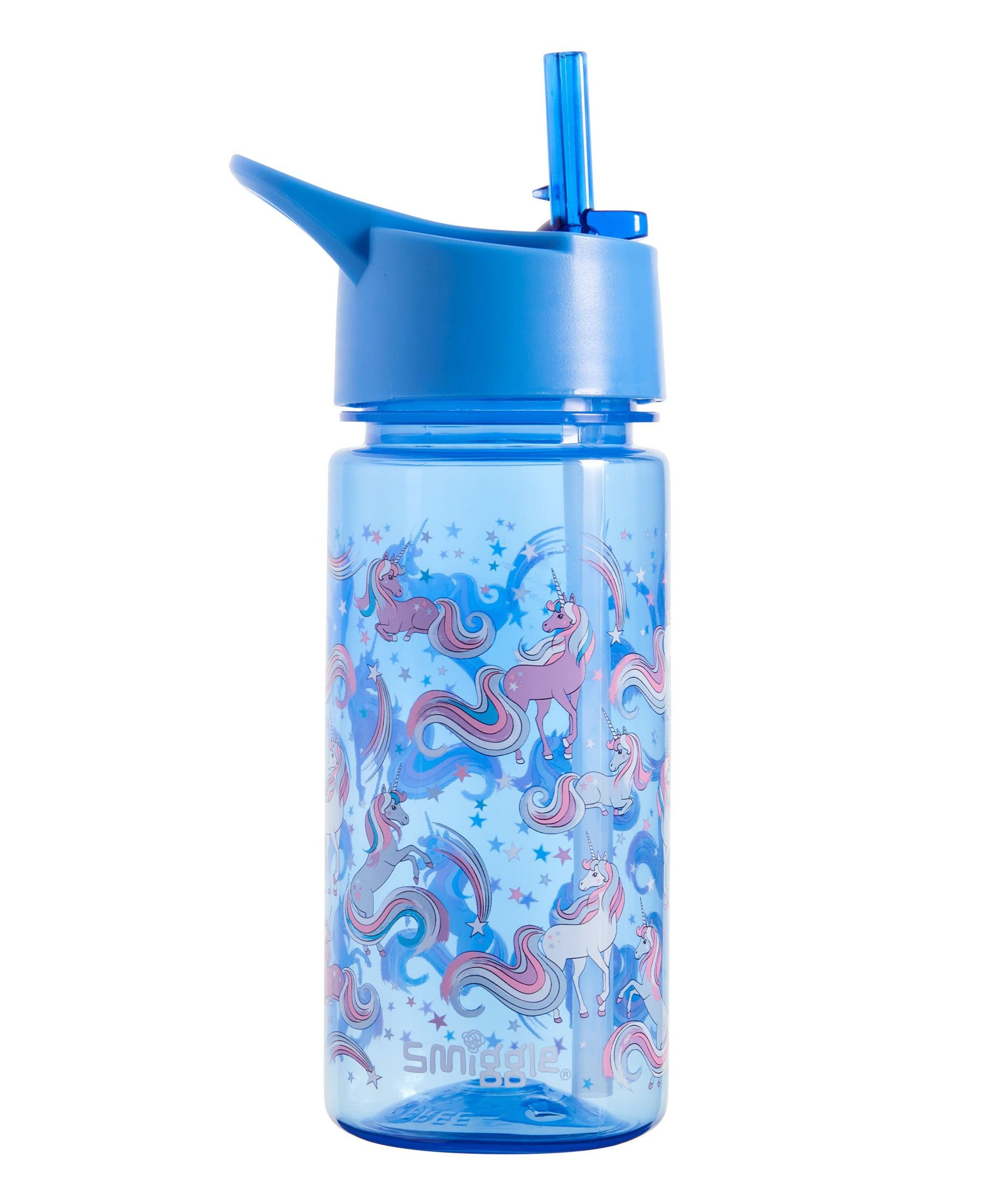 Smiggle - Giggle Pipetli 450ML BPA İçermeyen Suluk-Dinossi