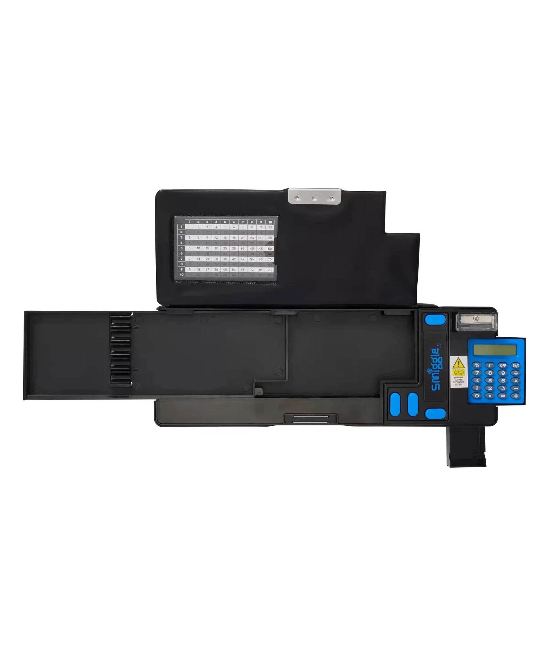 Smiggle - Wonder World Oyun Tutkunu Hesap Makineli Pop Out Otomatik Kalem Kutusu-Dinossi