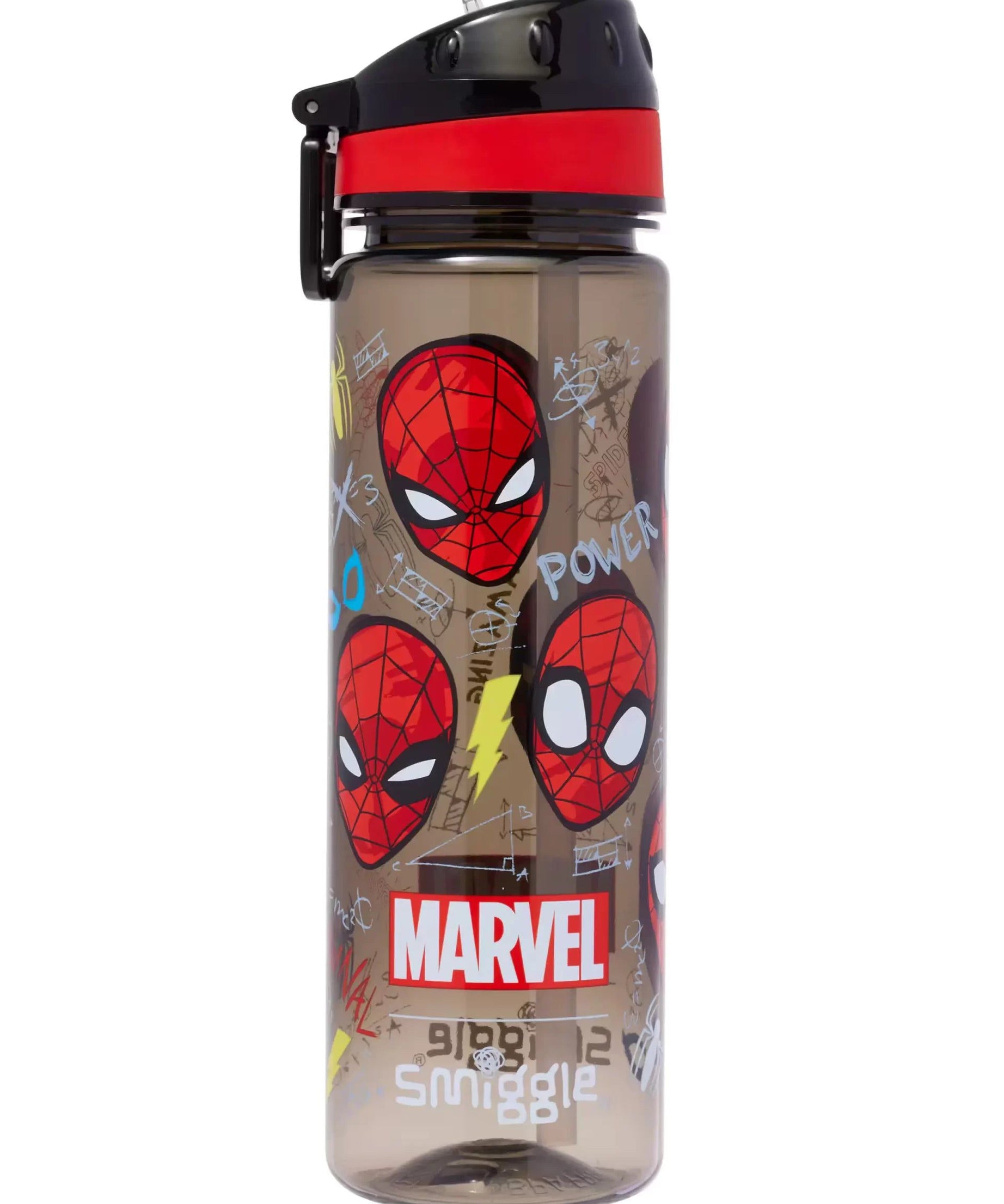 Smiggle - Spider-Man 650ML BPA İçermeyen Suluk-Dinossi