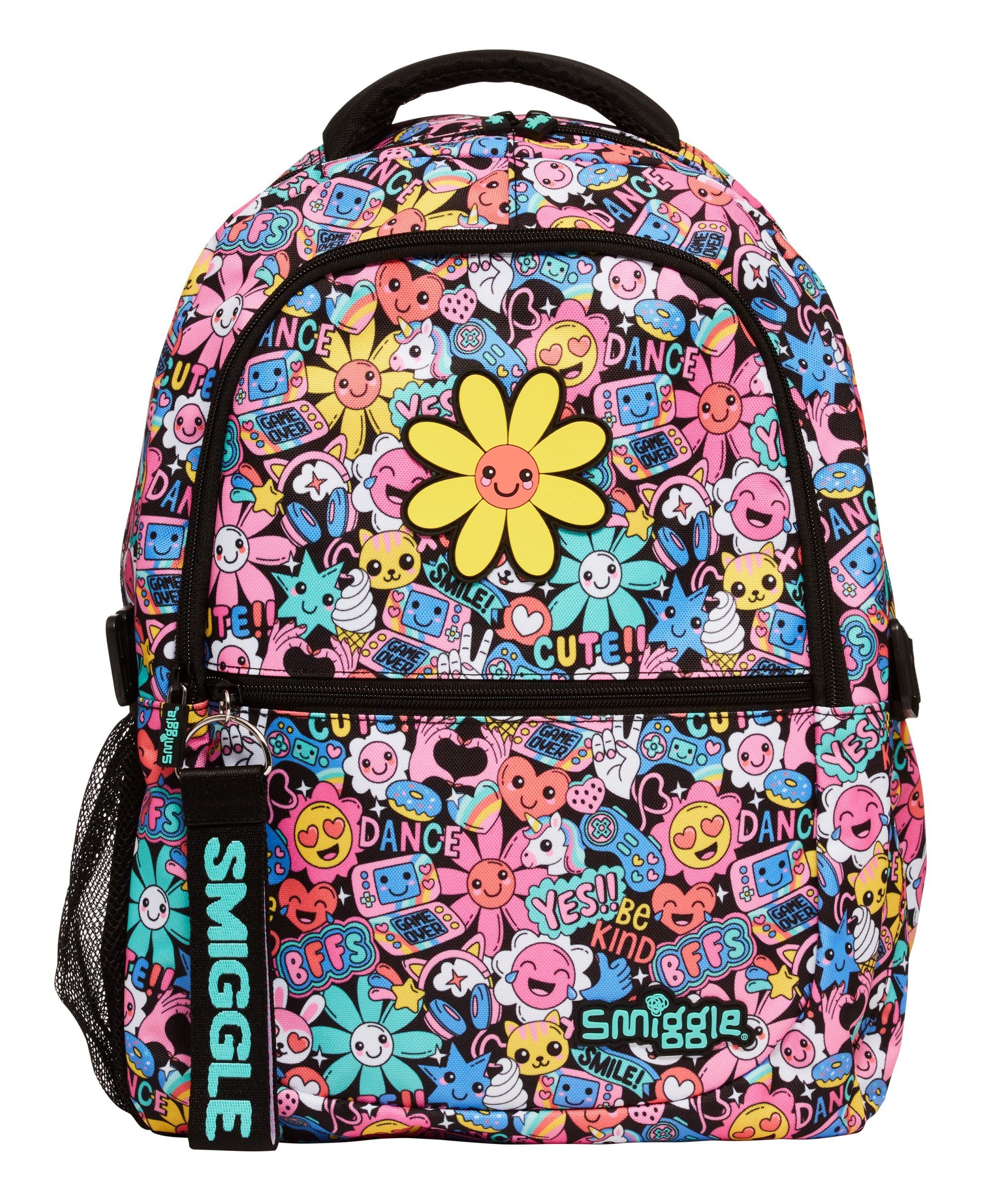 Smiggle – Bright Side 5'li Okul Çanta Seti-Dinossi