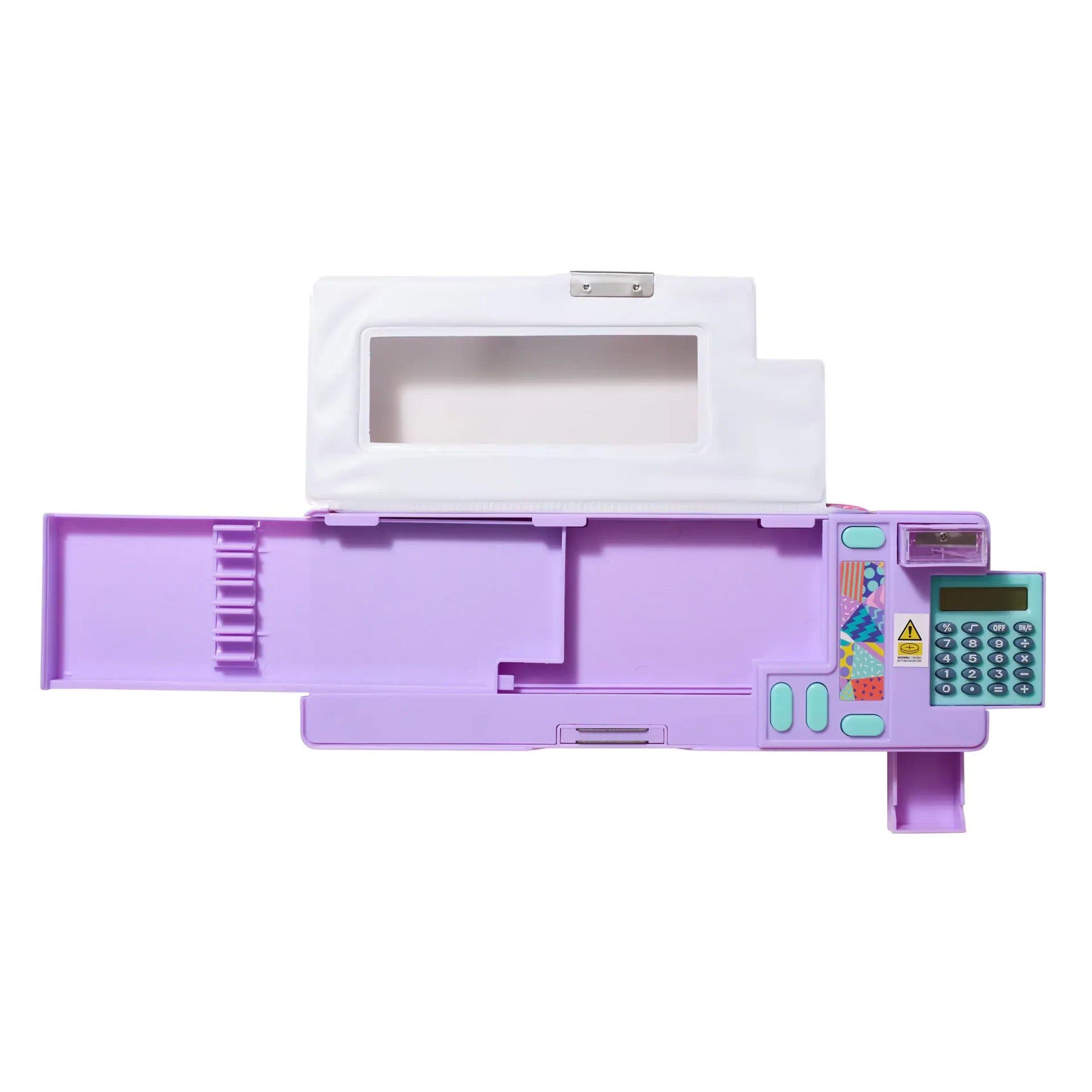 Smiggle - Away Hesap Makineli Otomatik Kalem Kutusu-Dinossi