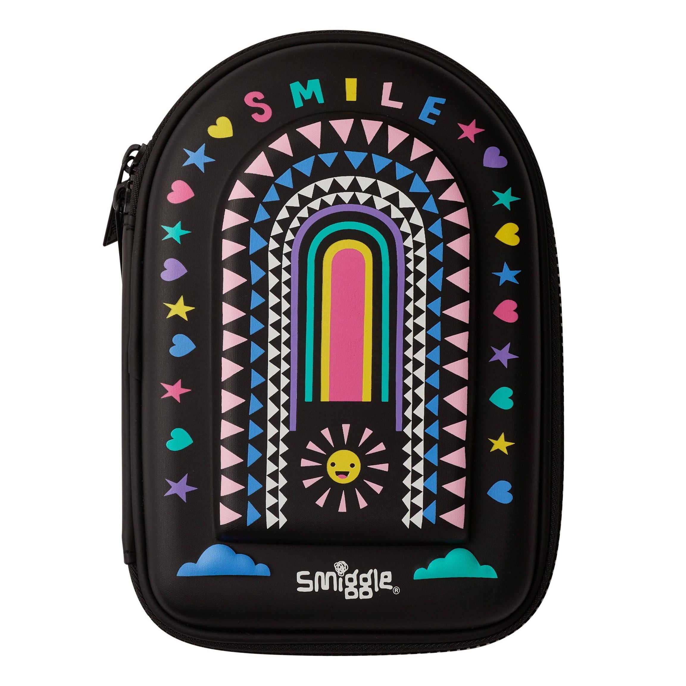 Smiggle - Better Together Kabartmalı Kalem Kutusu-Dinossi