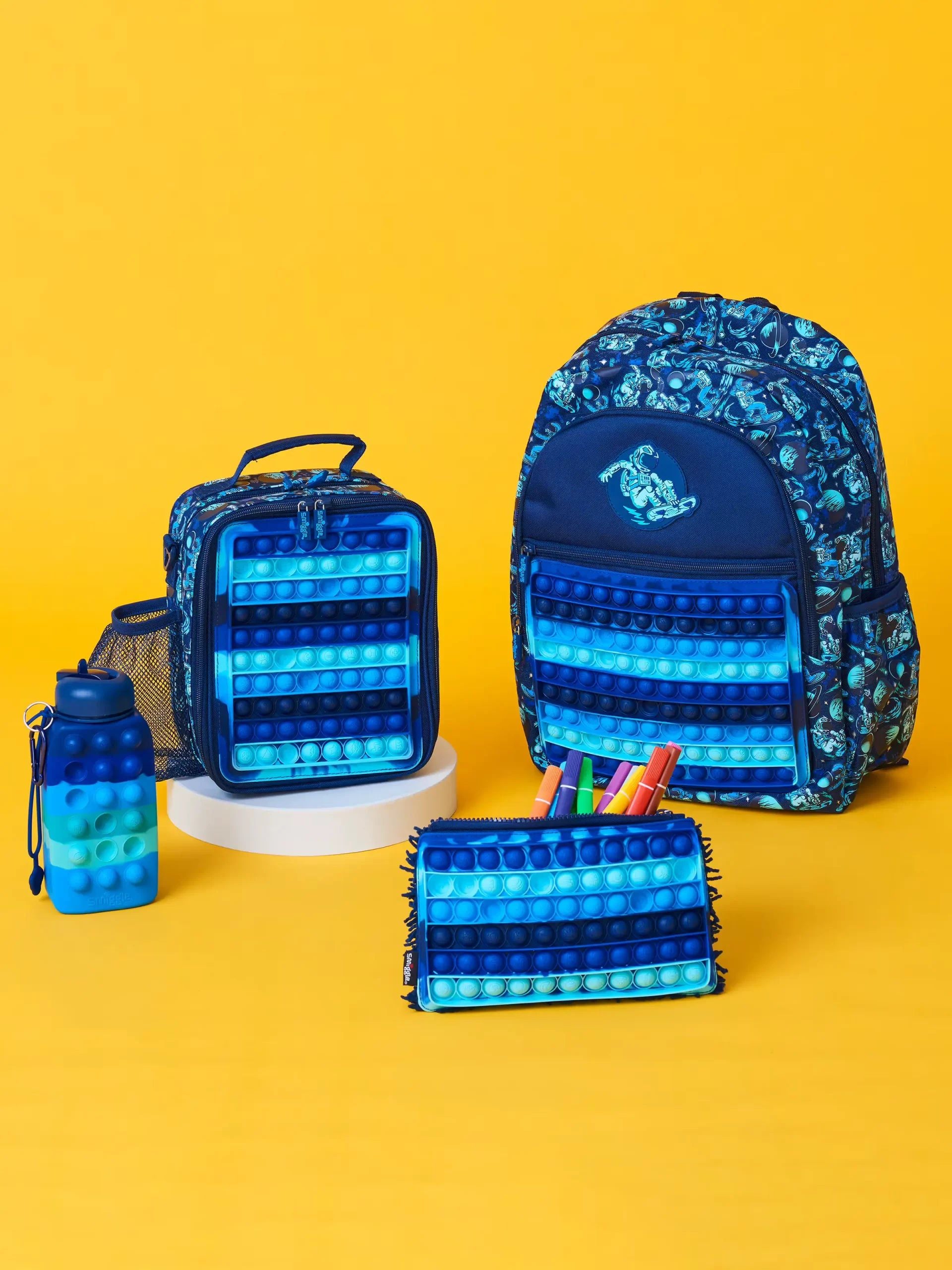 Smiggle - Popem Popit Unicorn Sırt Çantası-Dinossi