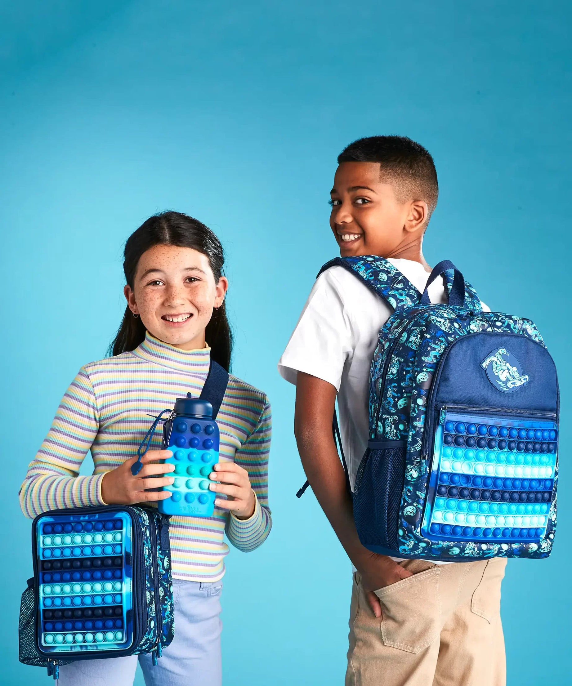 Smiggle - Popem Popit Unicorn Sırt Çantası-Dinossi