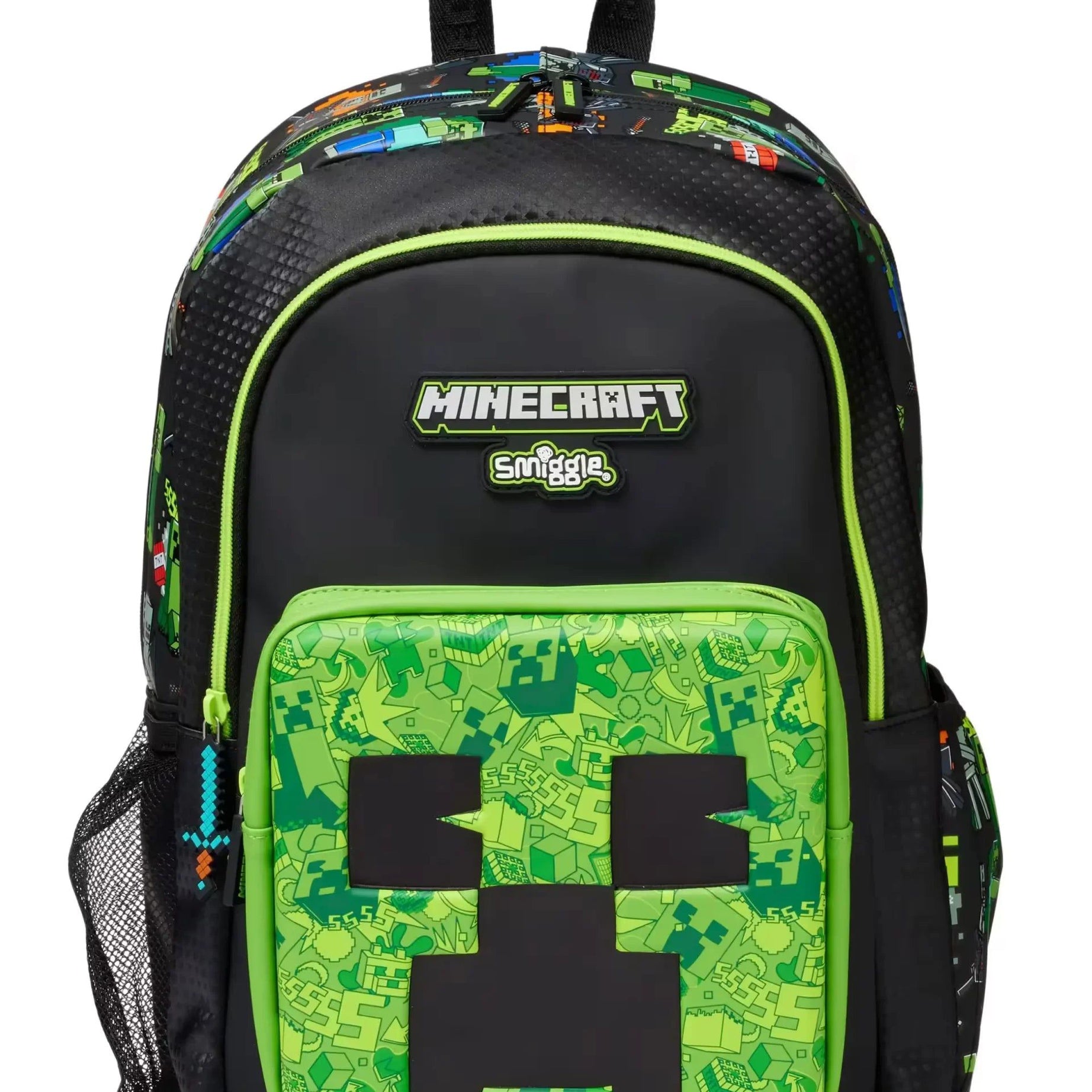 Smiggle - Minecraft Klasik Sırt Çantası-Dinossi