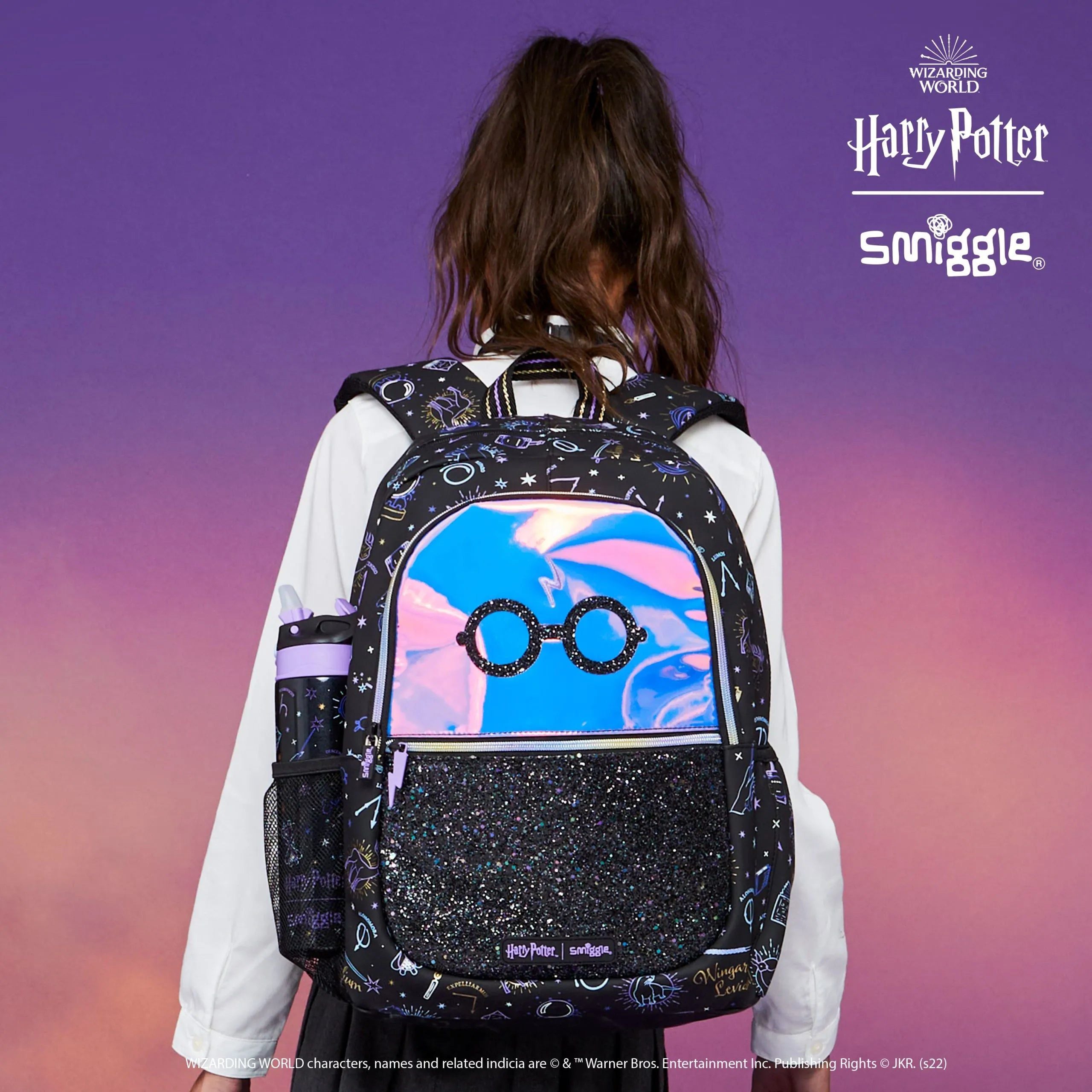 Smiggle - Harry Potter 3'lü Okul Çanta Seti-Dinossi