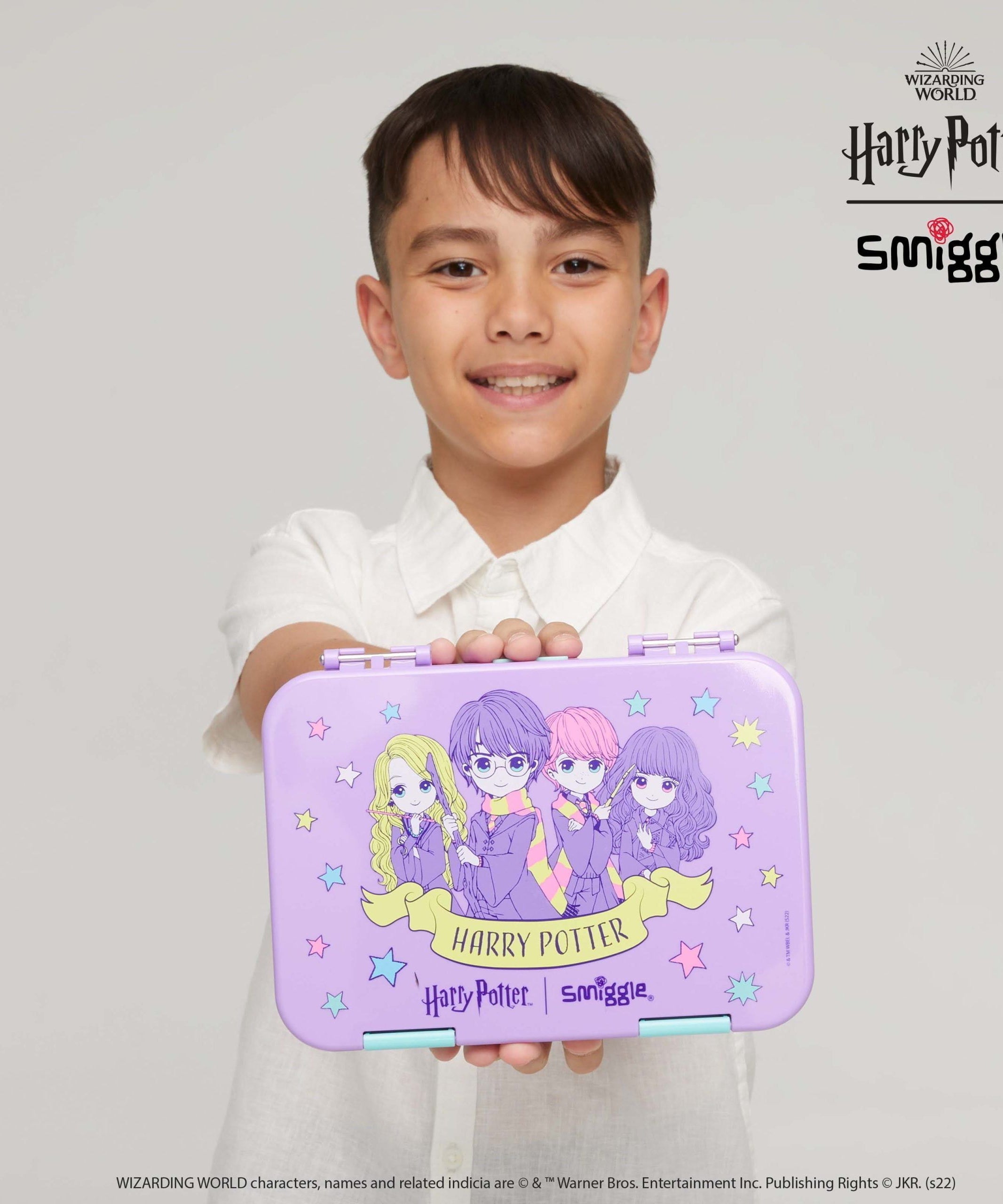 Smiggle - Harry Potter Orta Boy Bento Yemek Kutusu-Dinossi