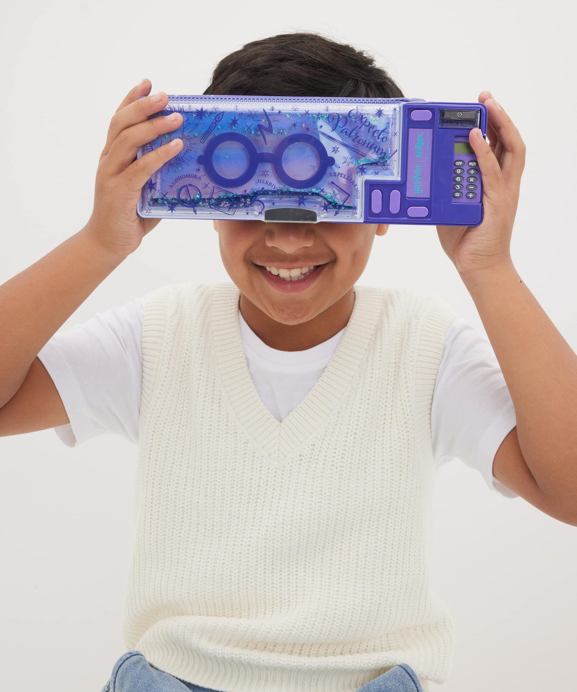 Smiggle - Harry Potter Hesap Makineli Otomatik Kalem Kutusu-Dinossi