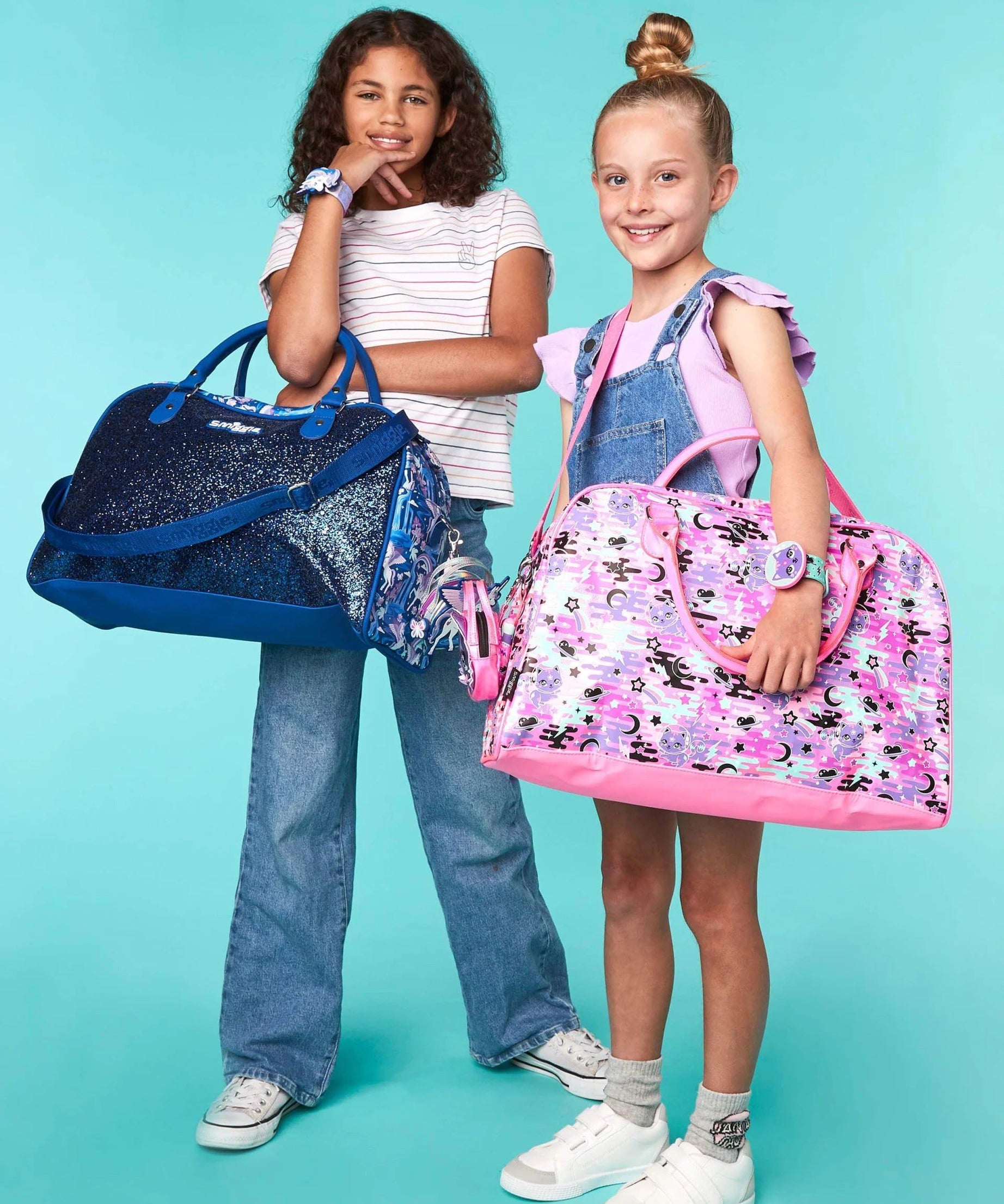 Smiggle - Away Büyülü Haftsonu ve Spor Omuz Çantası-Dinossi