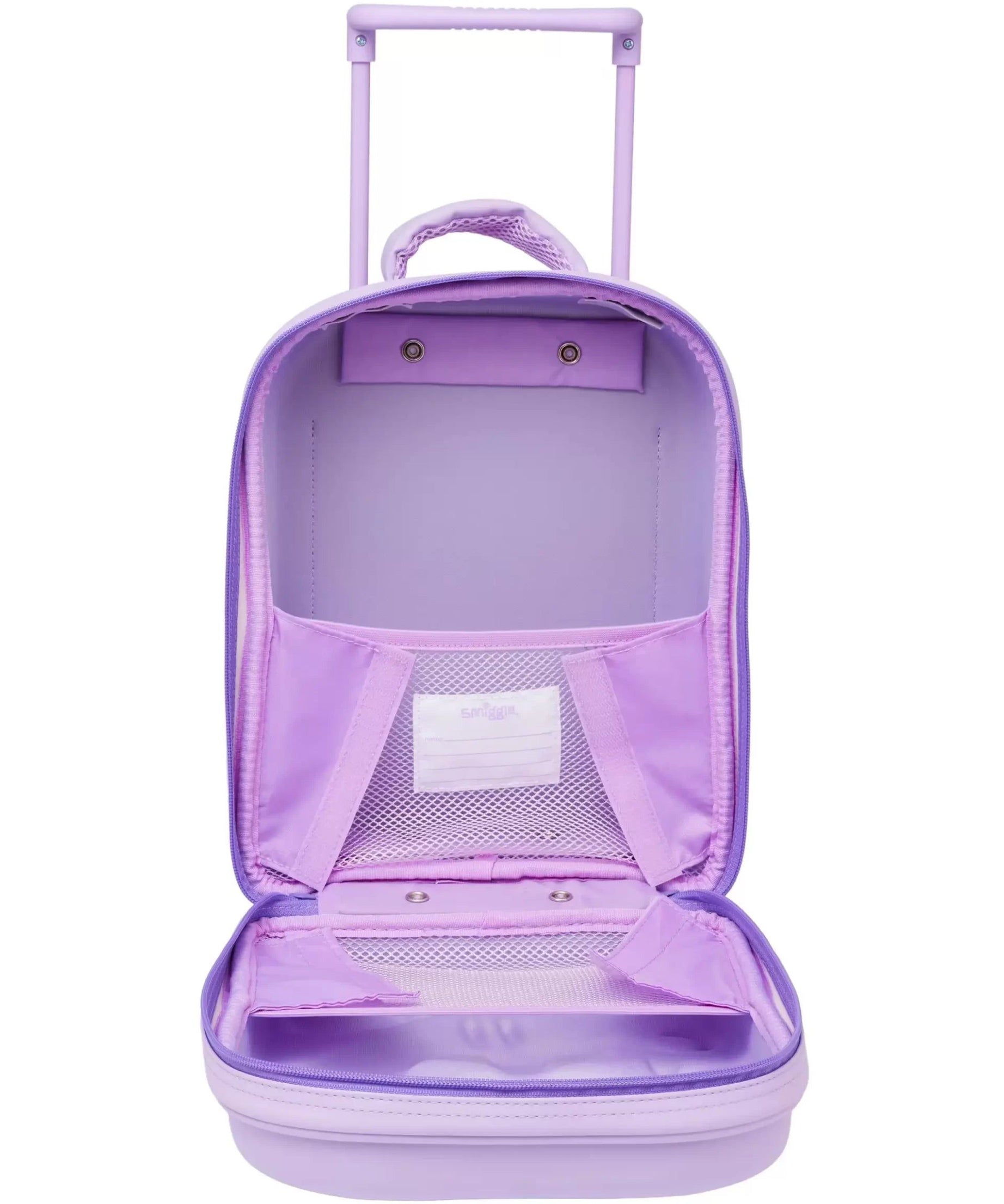 Smiggle - Tekerlekli Çekçekli Anaokulu Okul ve Seyahat Çantası-Dinossi