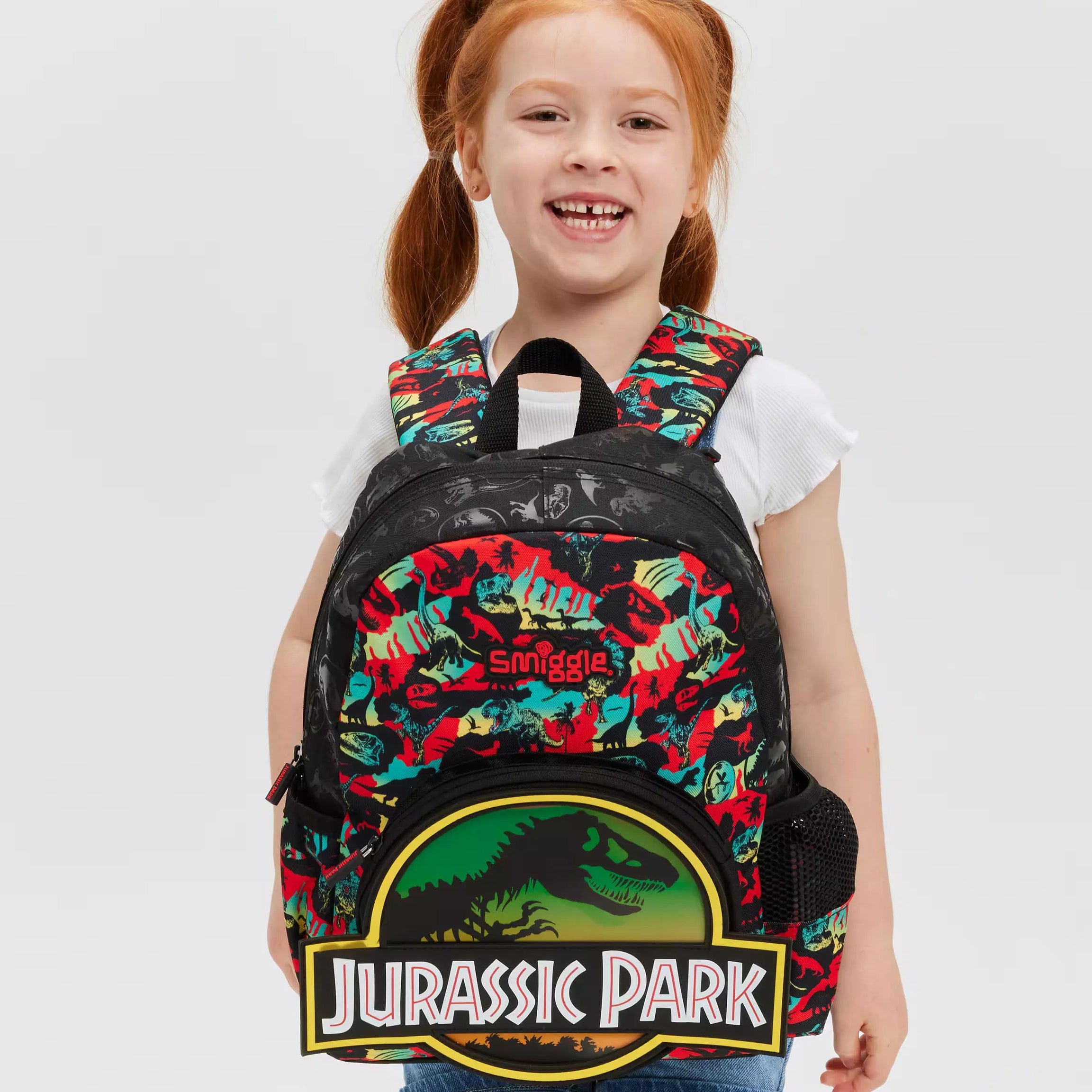 Smiggle - Jurassic Park Anaokulu Sırt Çantası-Dinossi