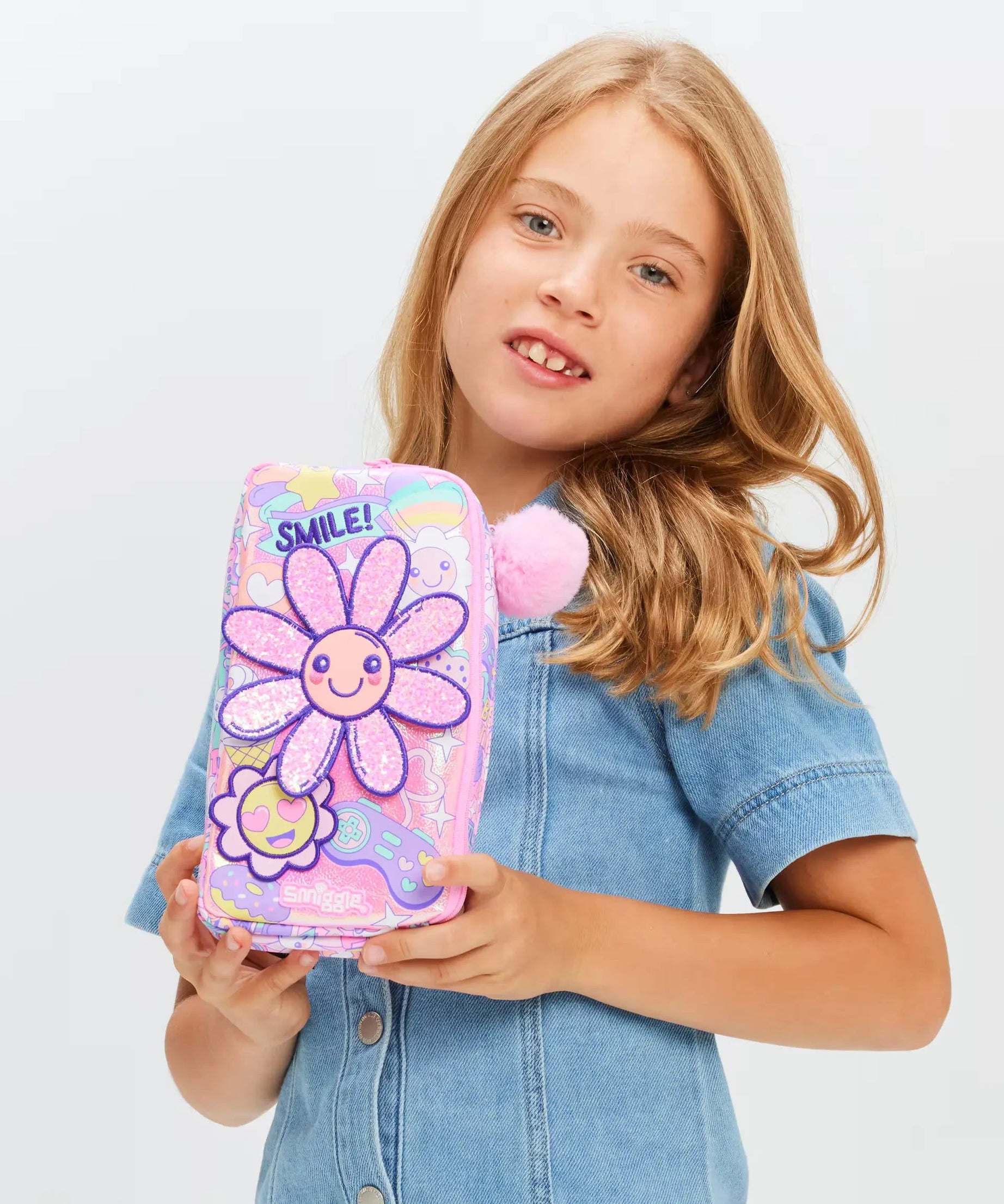 Smiggle - Epik Maceralar Karakter Cep Kalem Kutusu-Dinossi