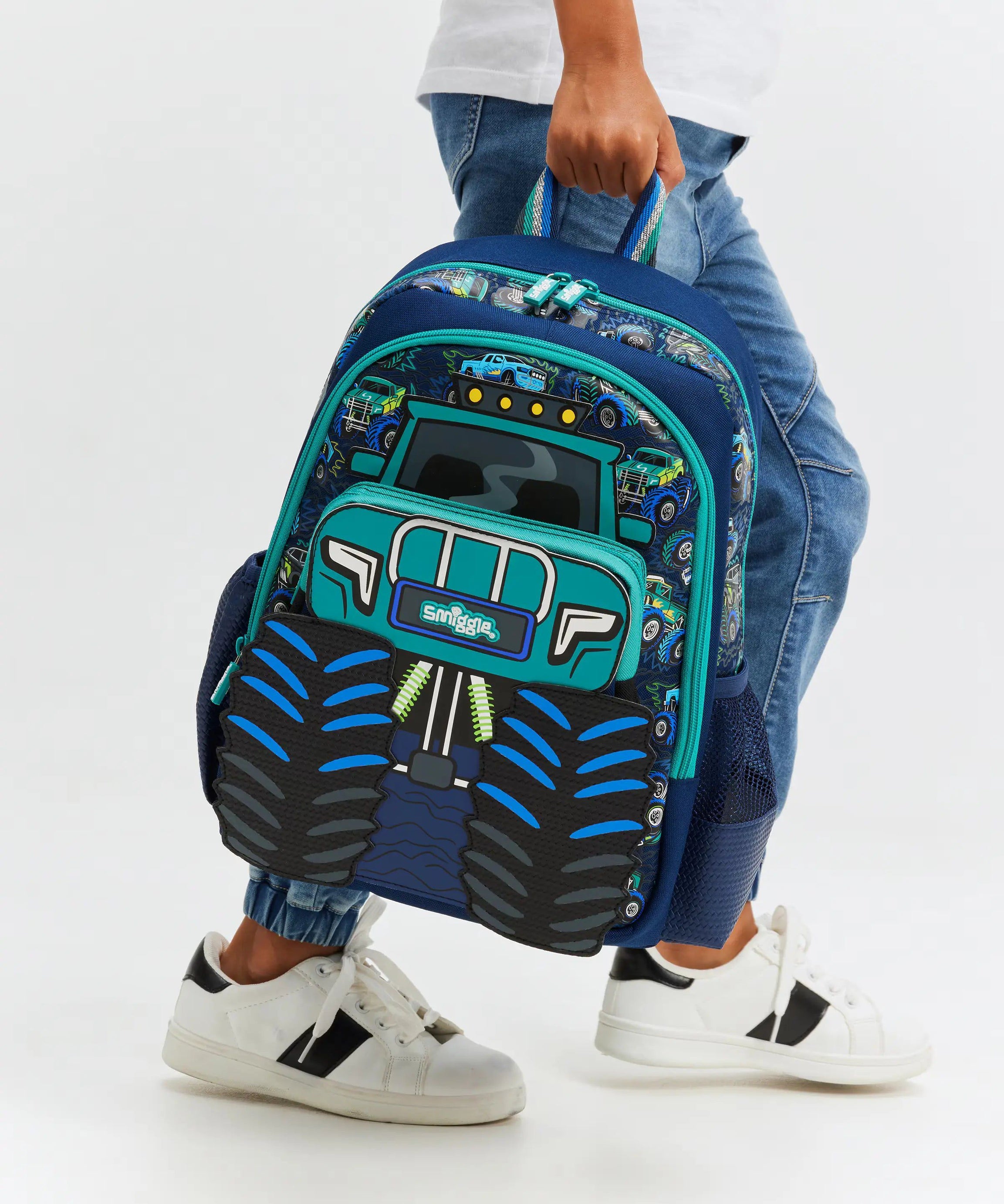 Smiggle - Blast Off Junior Anaokulu Sırt Çantası-Dinossi