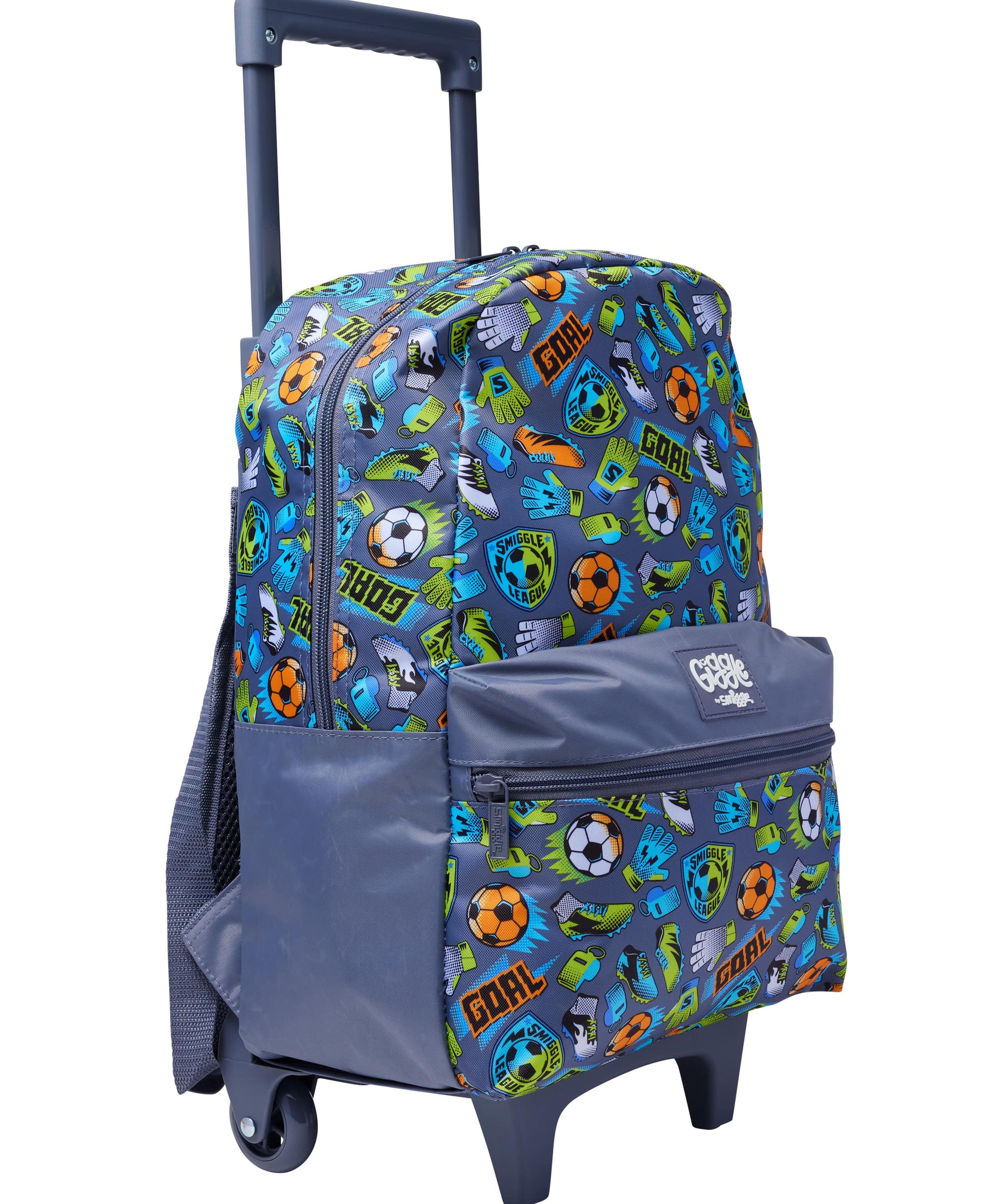 Smiggle - Giggle Çekçekli Sırt Çantası-Dinossi