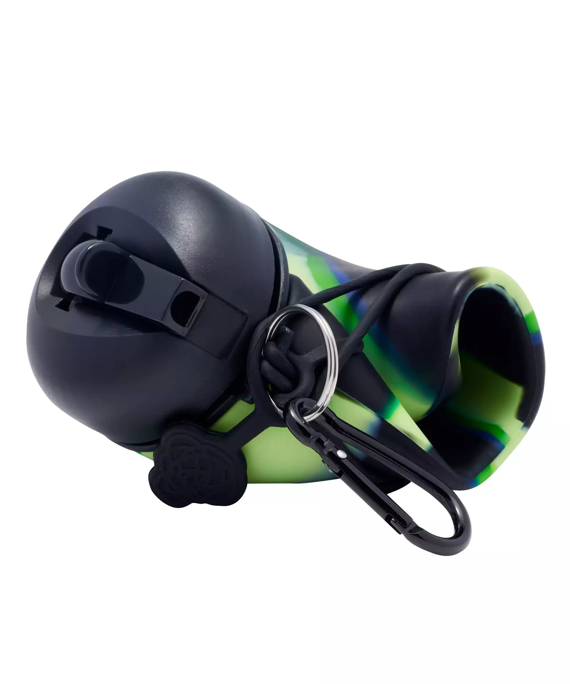 Smiggle - Freestyle Katlanabilir Pipetli 630ML Suluk-Dinossi