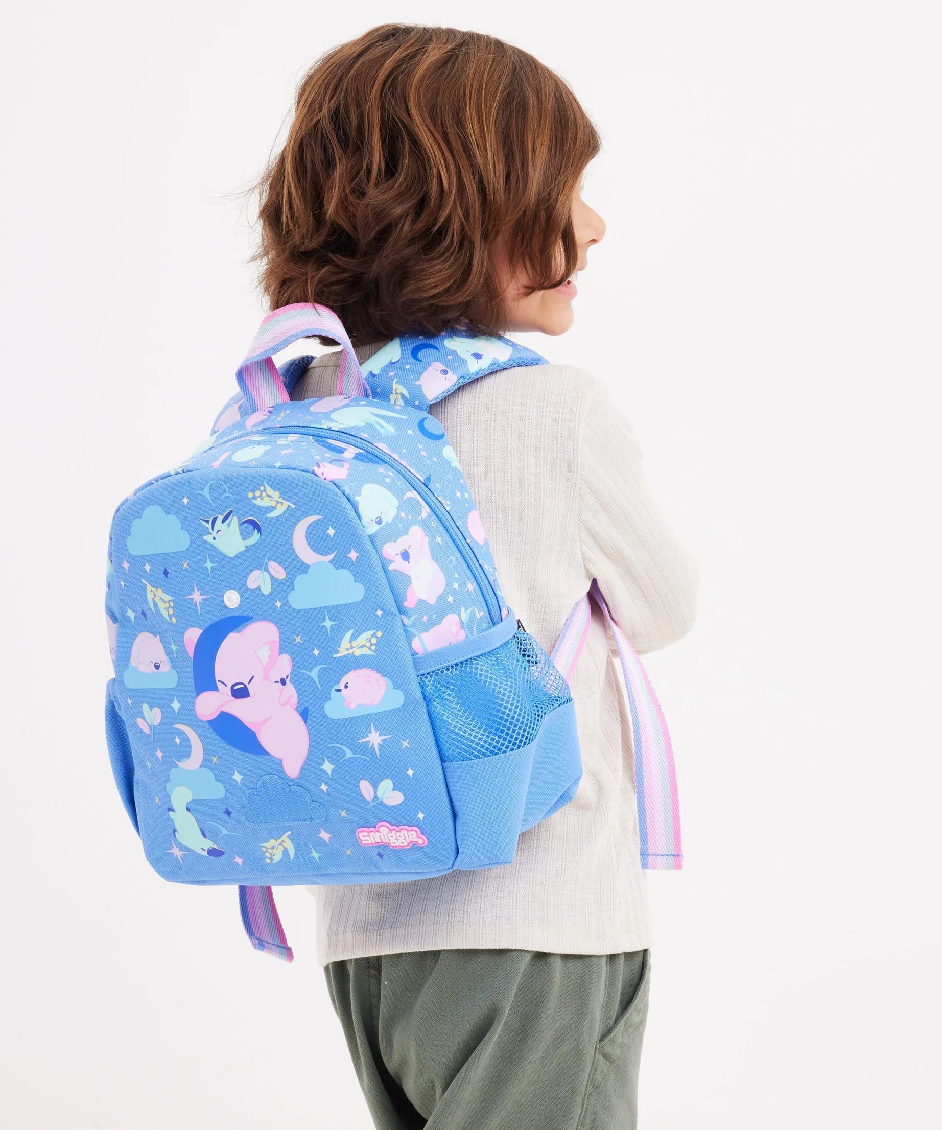 Smiggle - Big Dreams Anaokulu Çıkarılabilir Peluşlu Sırt Çantası-Dinossi