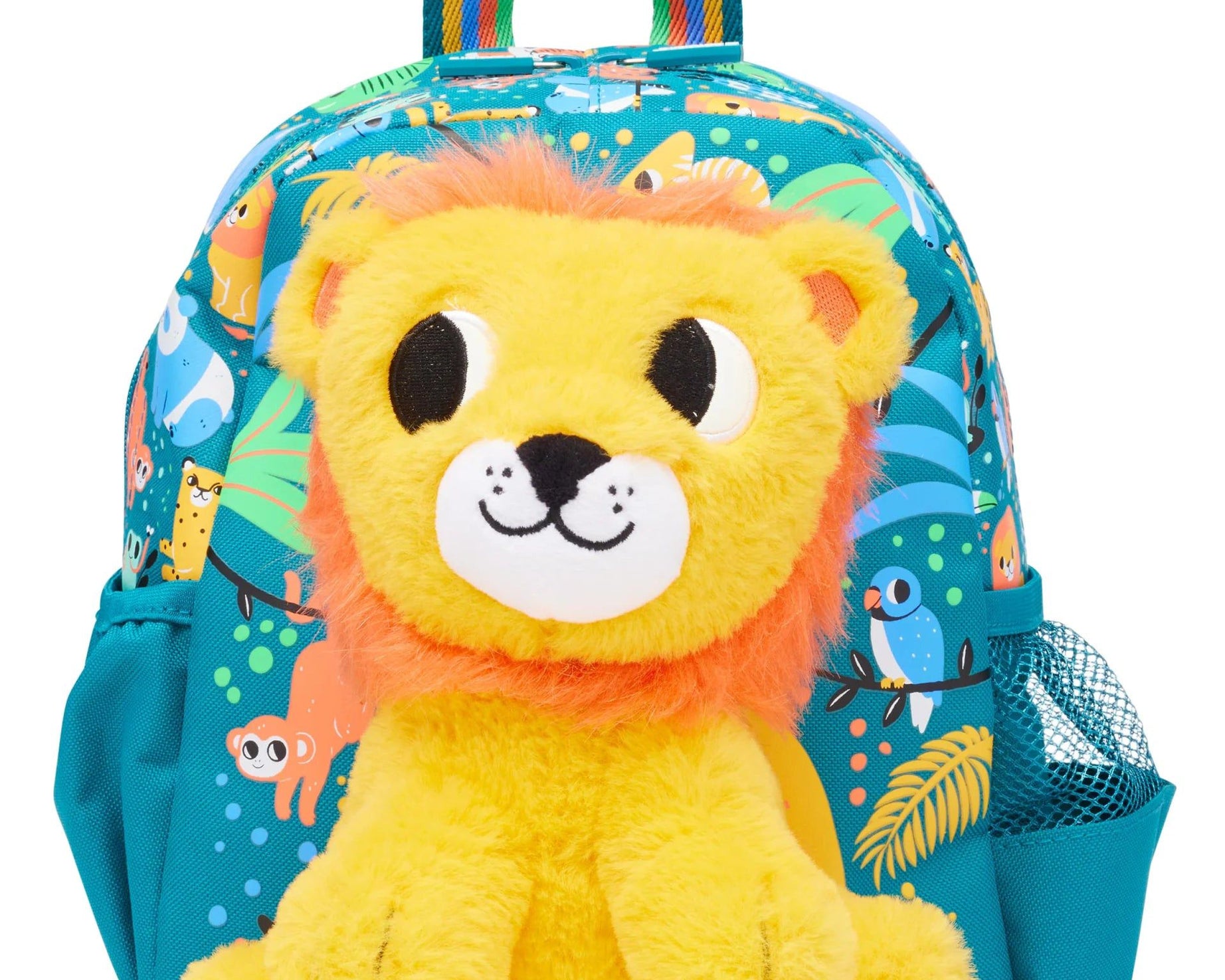 Smiggle - Big Dreams Anaokulu Çıkarılabilir Peluşlu Sırt Çantası-Dinossi