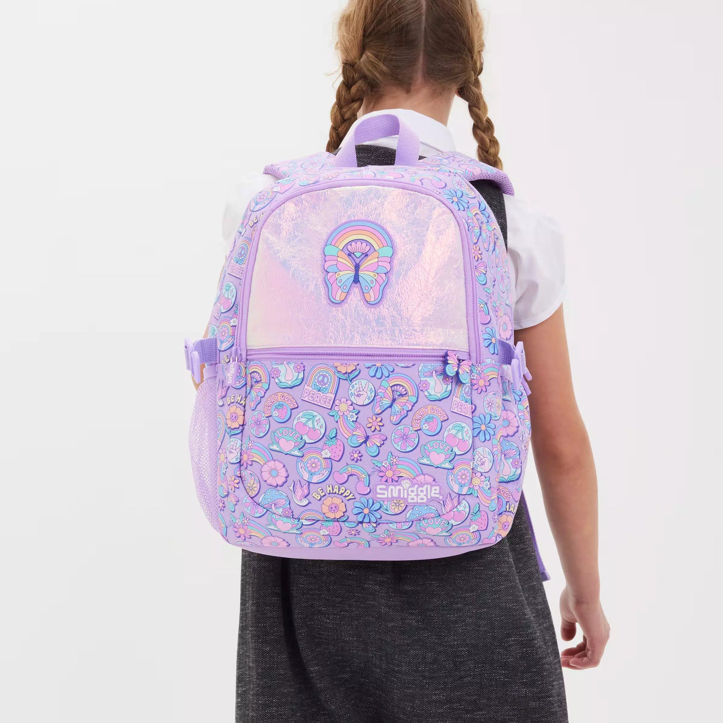 Smiggle – Limitless Klasik Okul Sırt Çantası-Dinossi