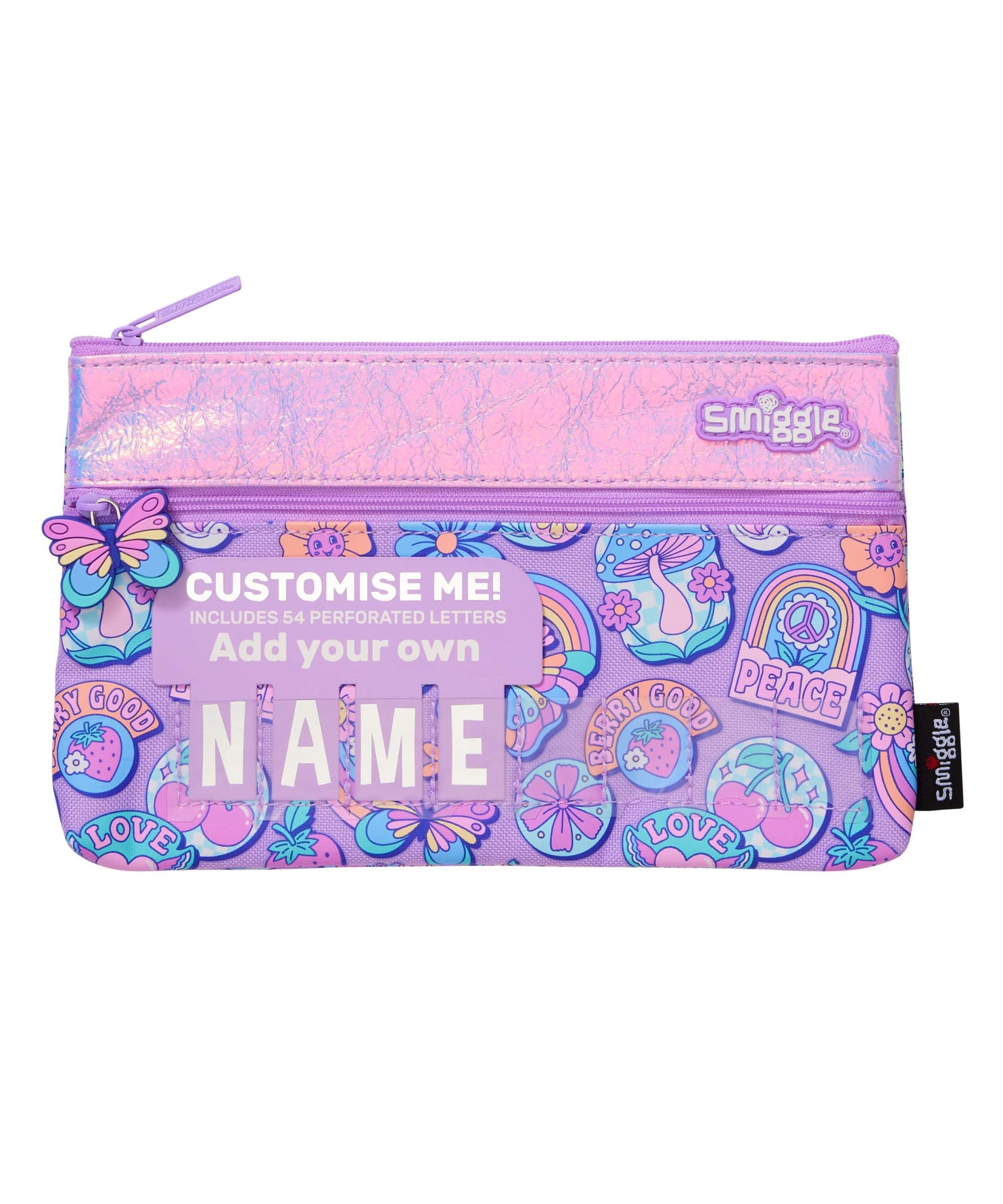 Smiggle - Limitless İsimlikli Klasik Kalem Kutusu-Dinossi