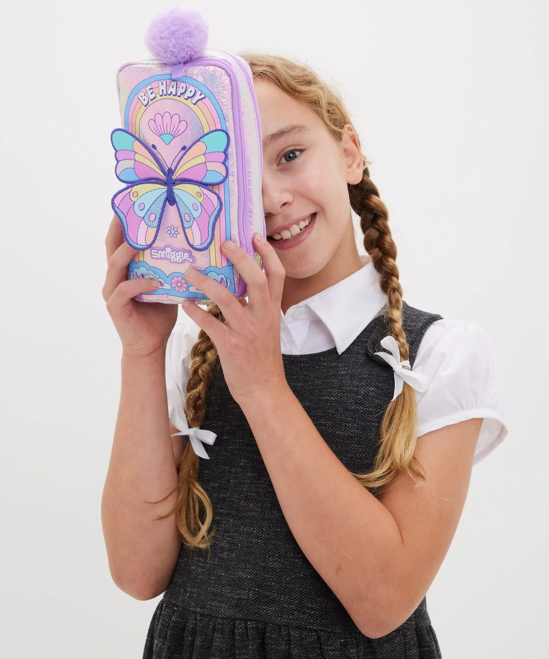 Smiggle - Limitless Klasik Kalem Kutusu-Dinossi