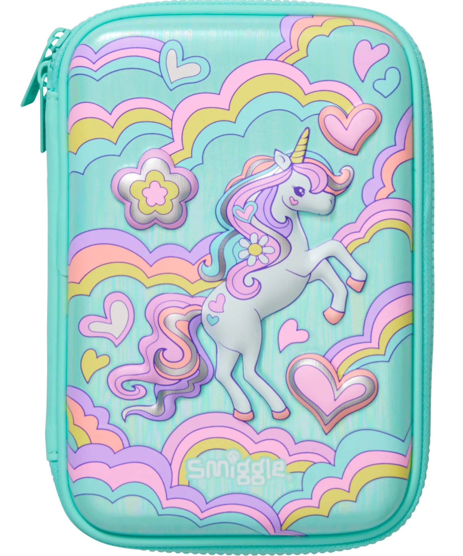 Smiggle - Limitless Hardtop Kalem Kutusu-Dinossi