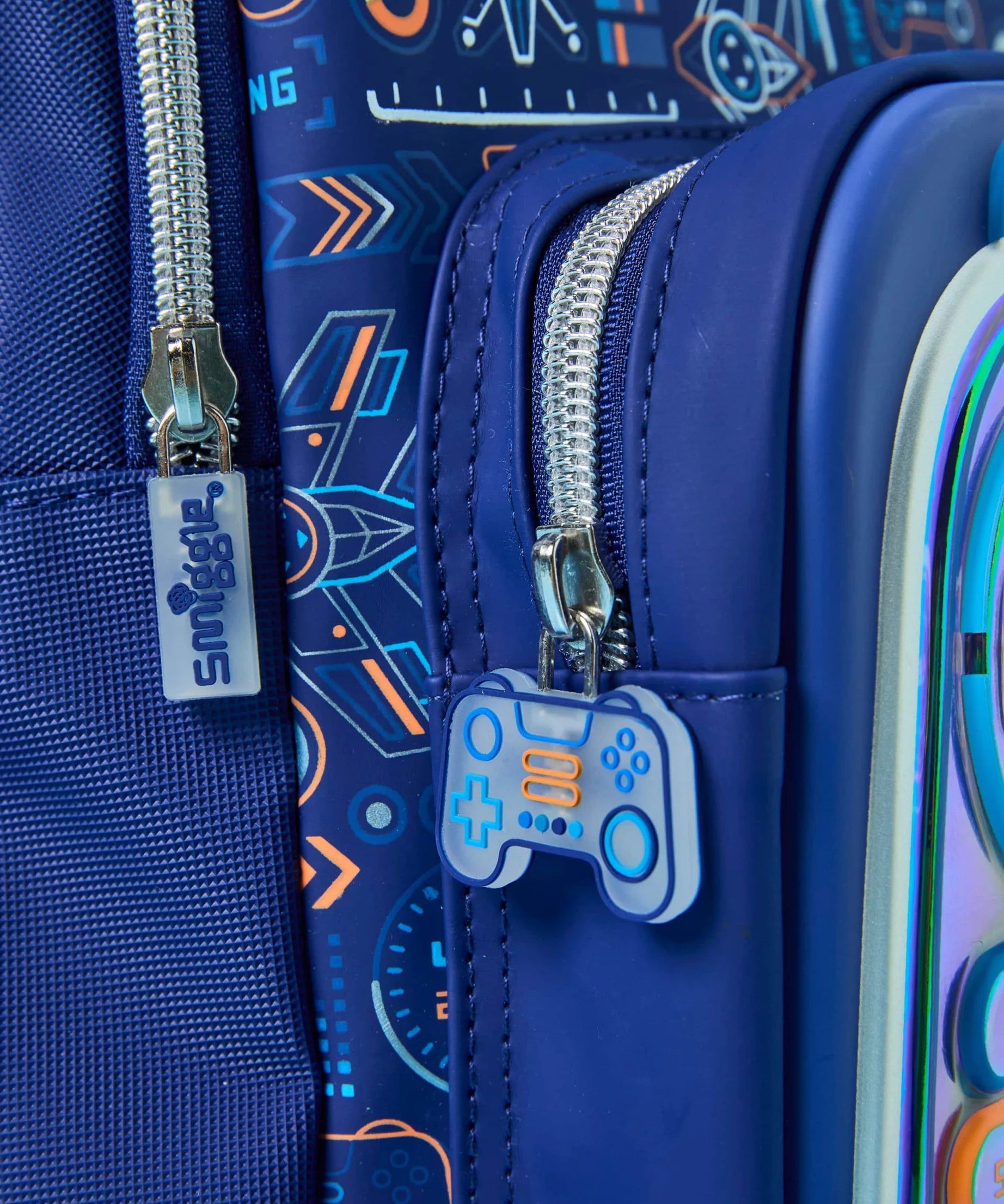 Smiggle - Beta Klasik Okul Sırt Çantası-Dinossi