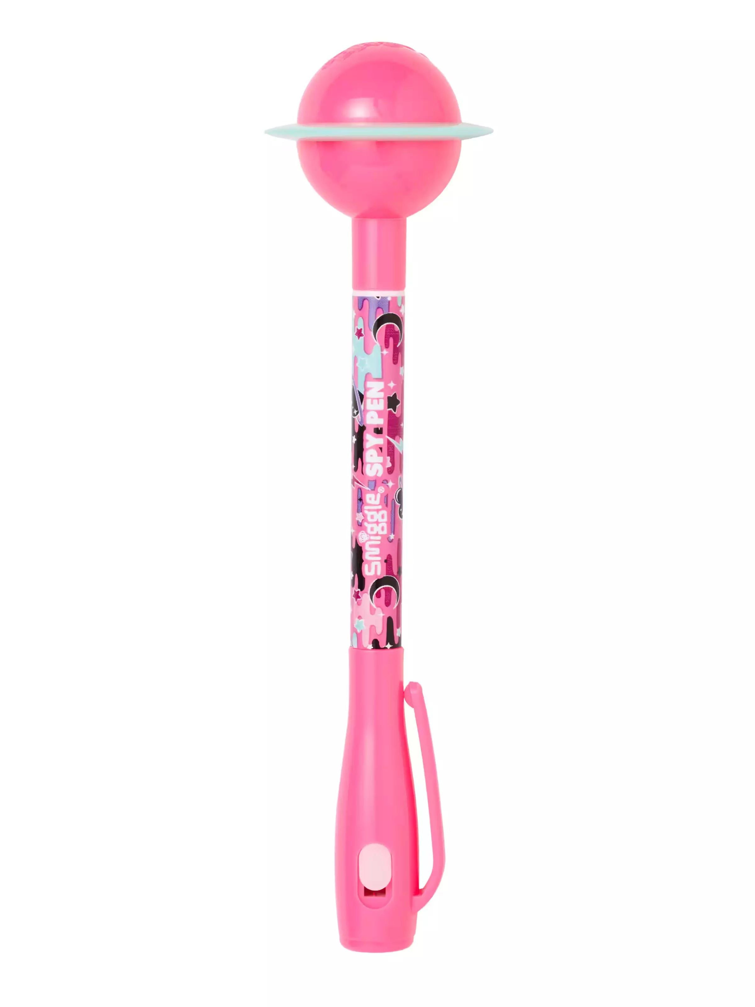 Smiggle - Away Işıklı Casus Görünmez, Tükenmez Kalem-Dinossi