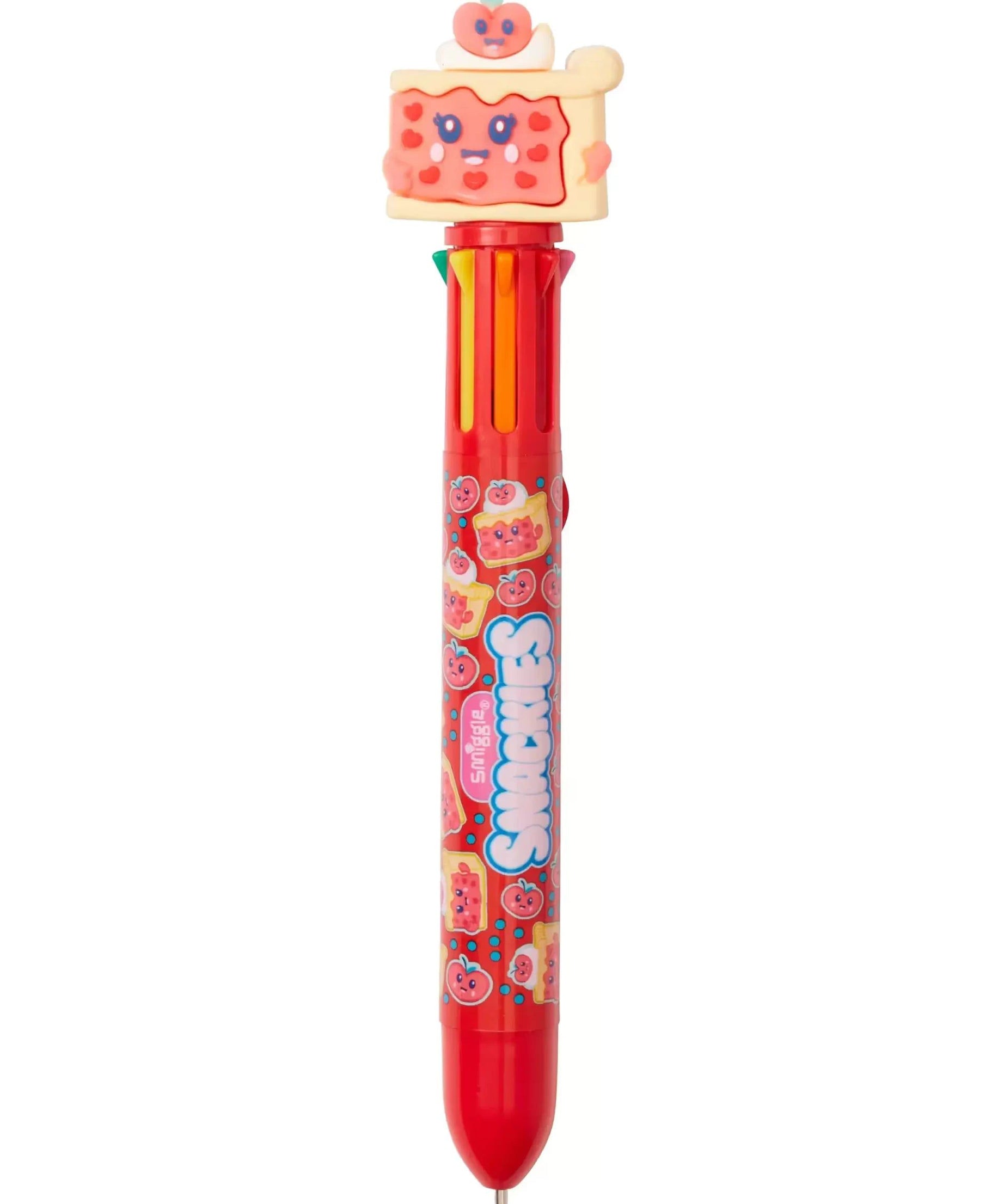 Smiggle - Snackies Gökkuşağı Tükenmez Kalem-Dinossi