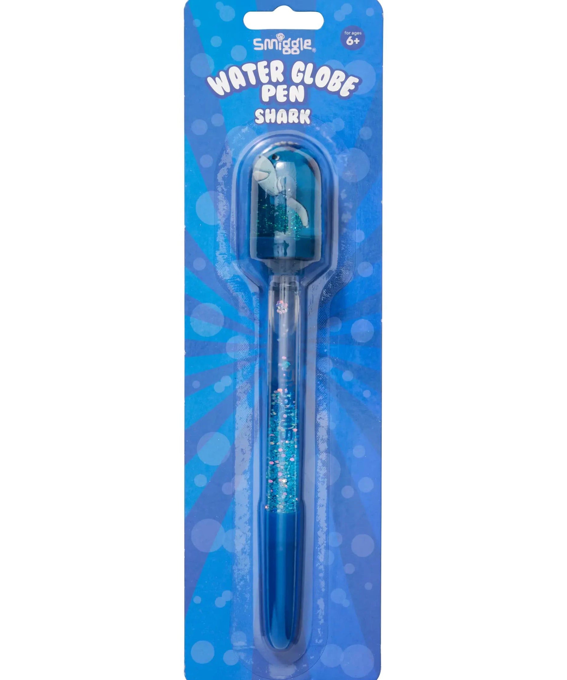 Smiggle - Köpekbalığı Su Küresi Tükenmez Kalem-Dinossi