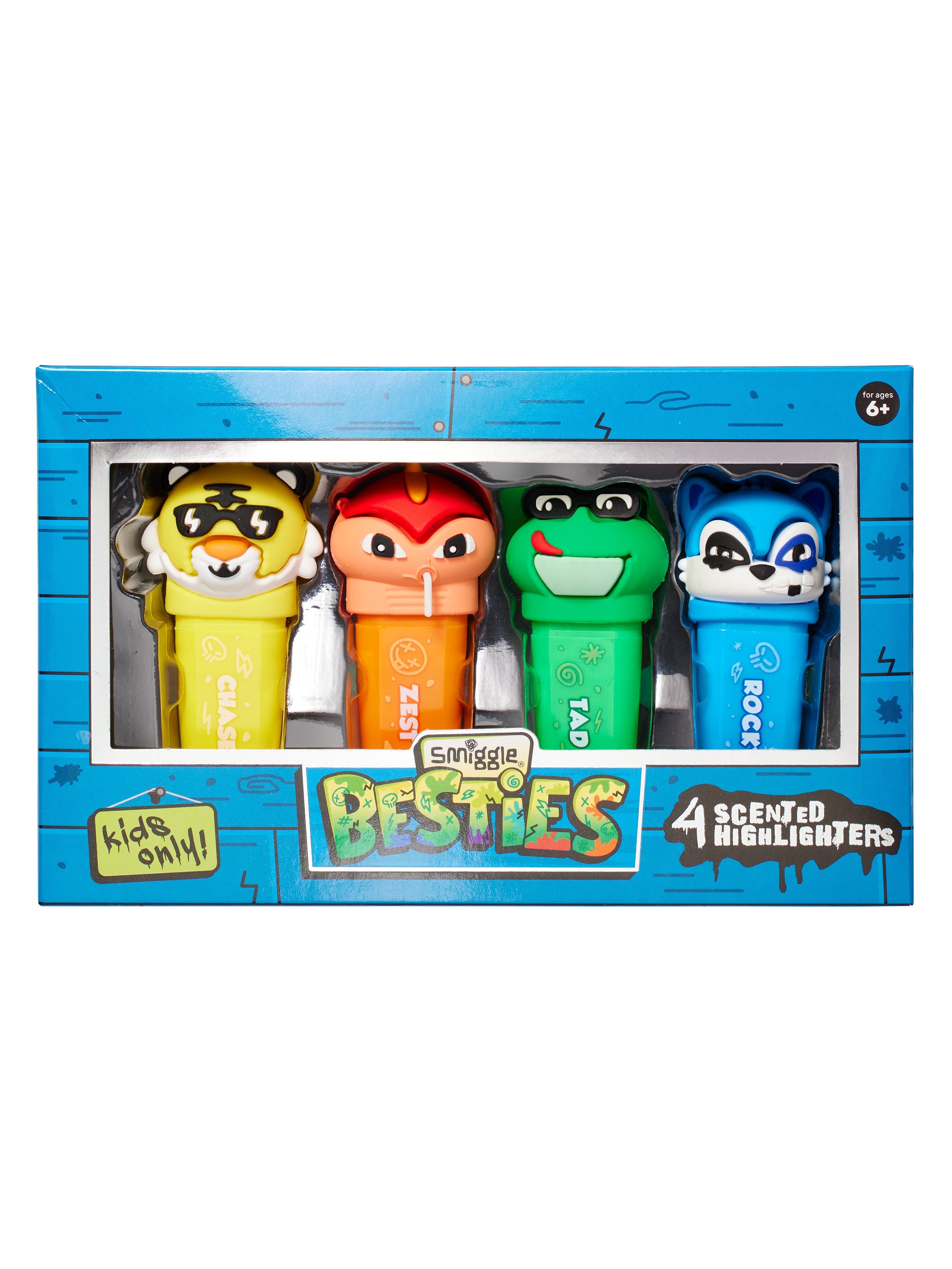 Smiggle - Besties Highlighter Kalem Seti-Dinossi