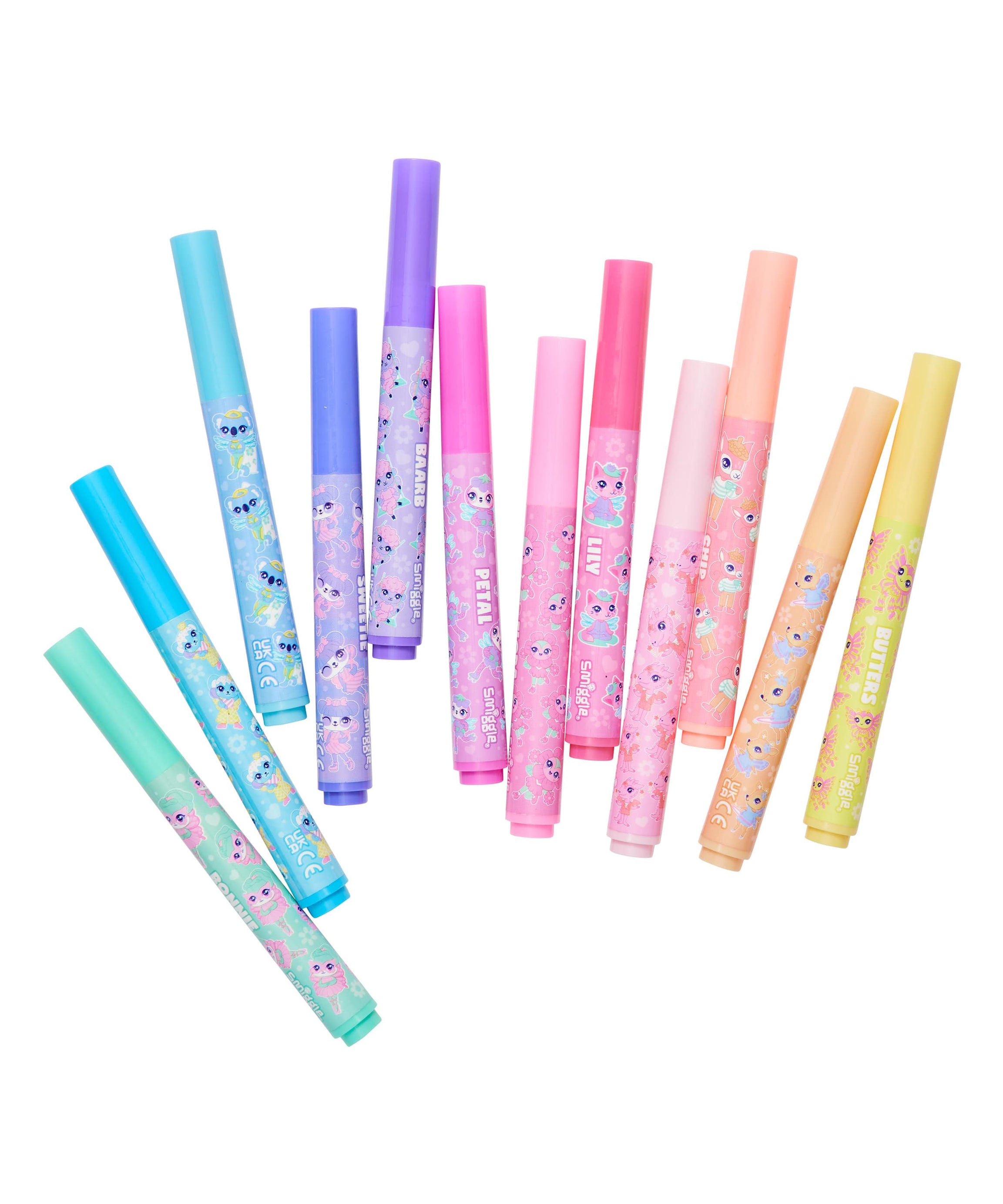 Smiggle - Besties Marker Kalem Seti-Dinossi