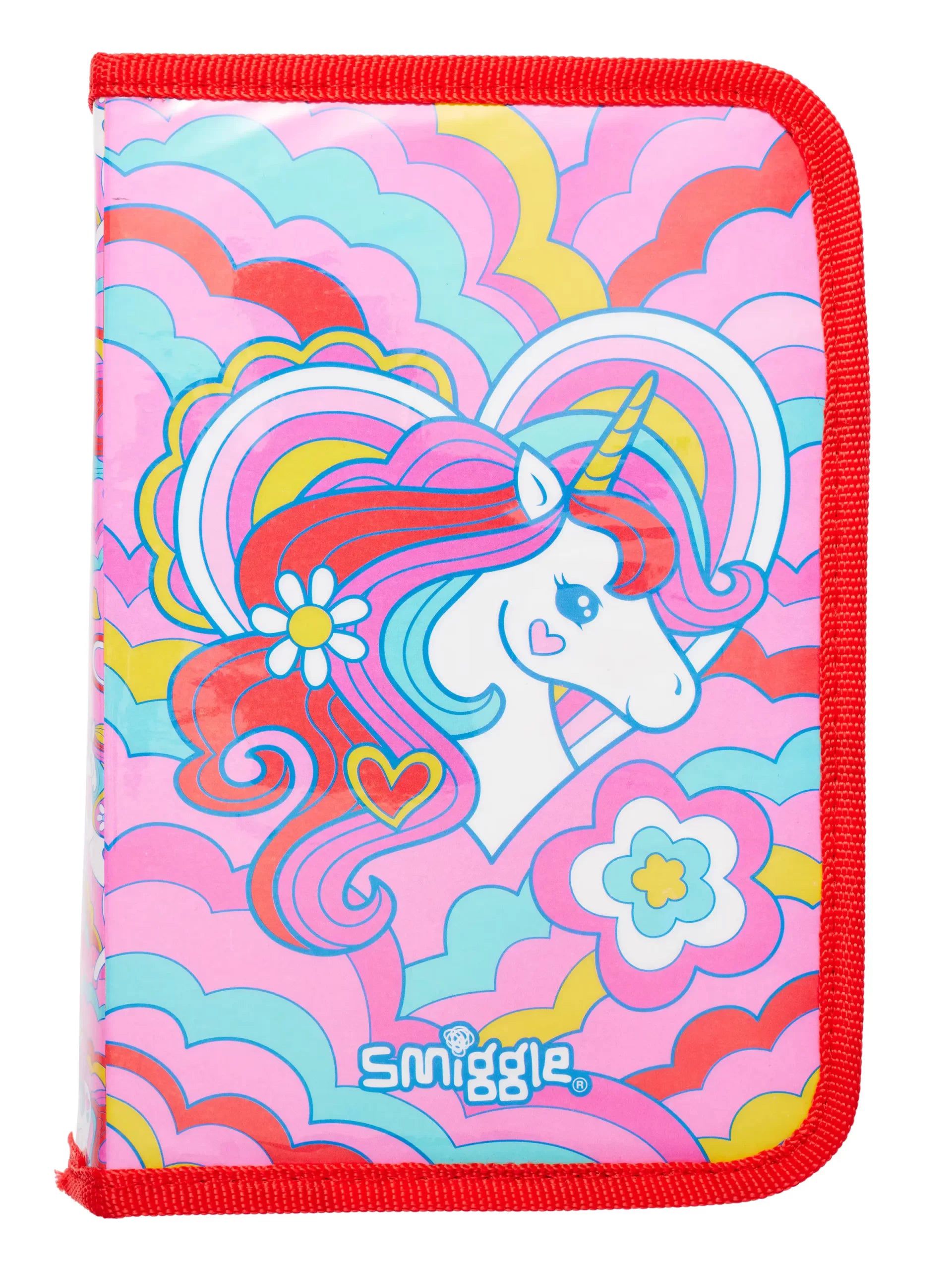 Smiggle - Wild Side Unicorn Kalem Kutusu ve Kırtasiye Seti-Dinossi