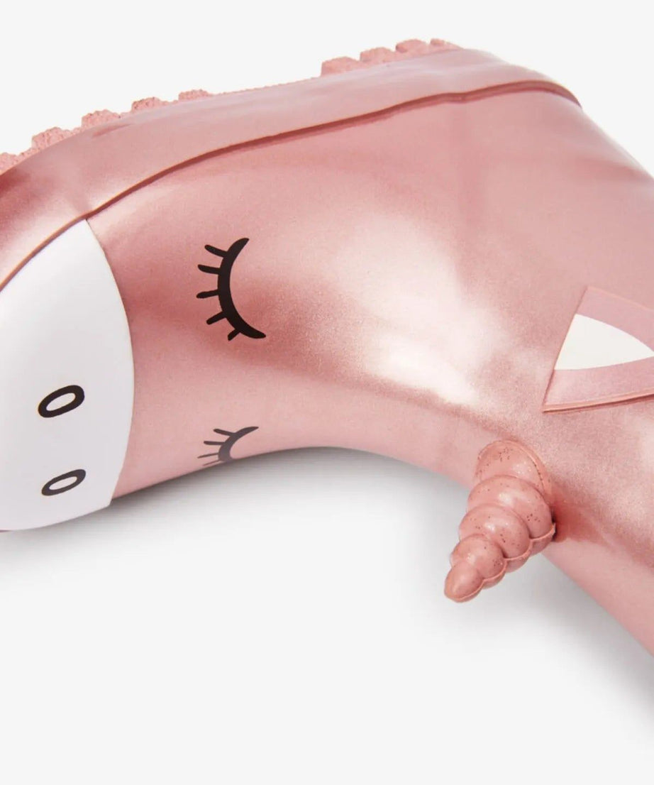 Dinossi - Tek Boynuz Unicorn Kız Çocuk Yağmur Çizmesi - 29-Dinossi