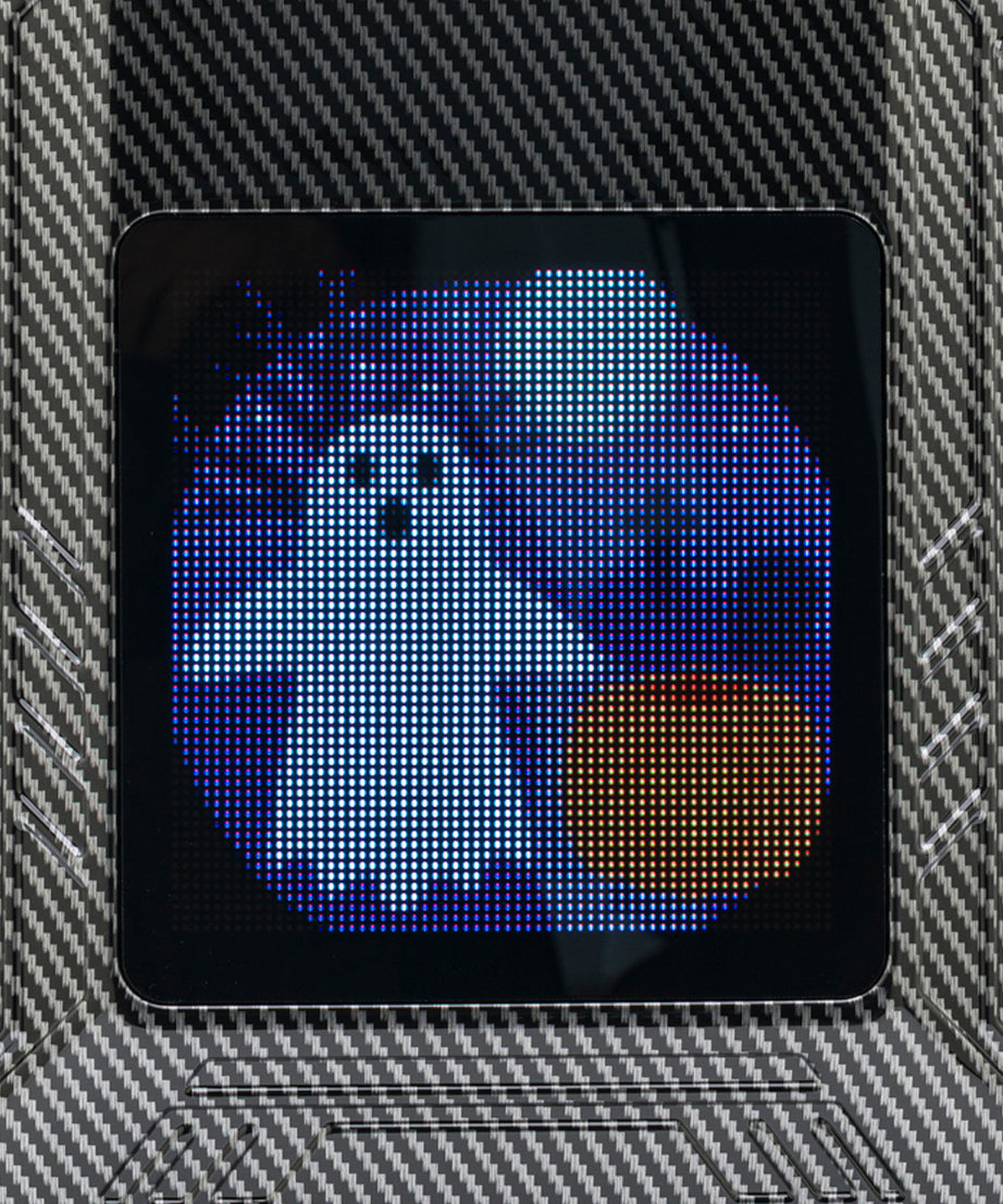 iPixi – LED Scherm Middelgrote Titanium Rugzak